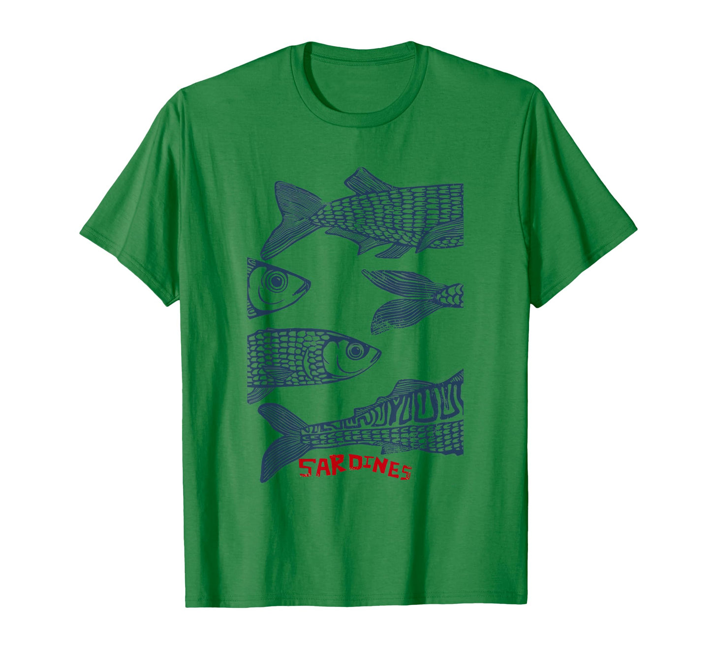 Sardines Tinned Fish Retro Graphic For Men Women T-Shirt
