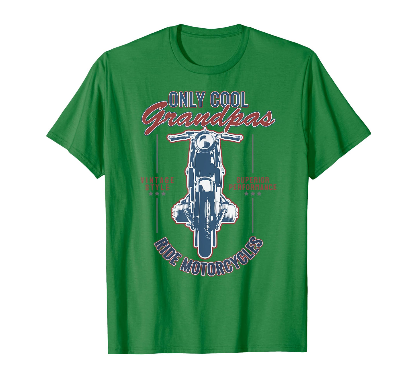 Only Cool Grandpas Ride Motorcycles T-Shirt
