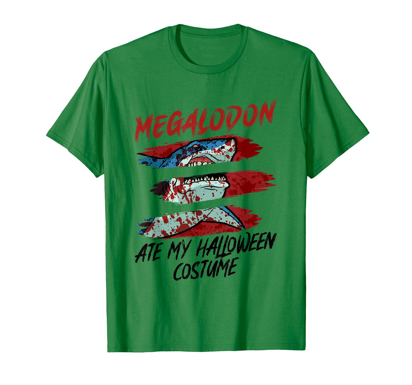 Megalodon Ate My Halloween Costume - Megalodon Halloween T-Shirt