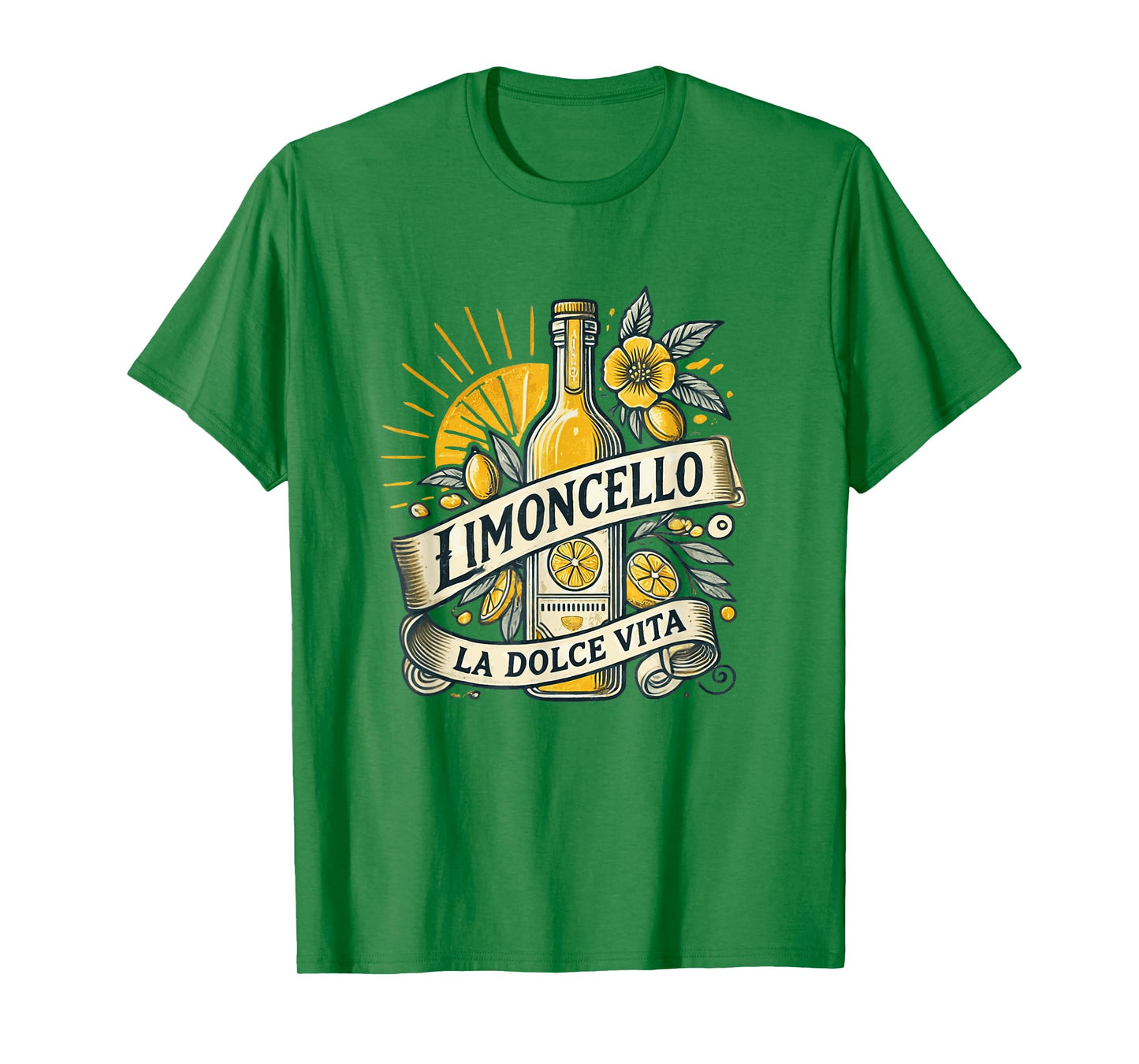 Limoncello La Dolce Vita Team Italy Amalfi Lemon Spray T-Shirt