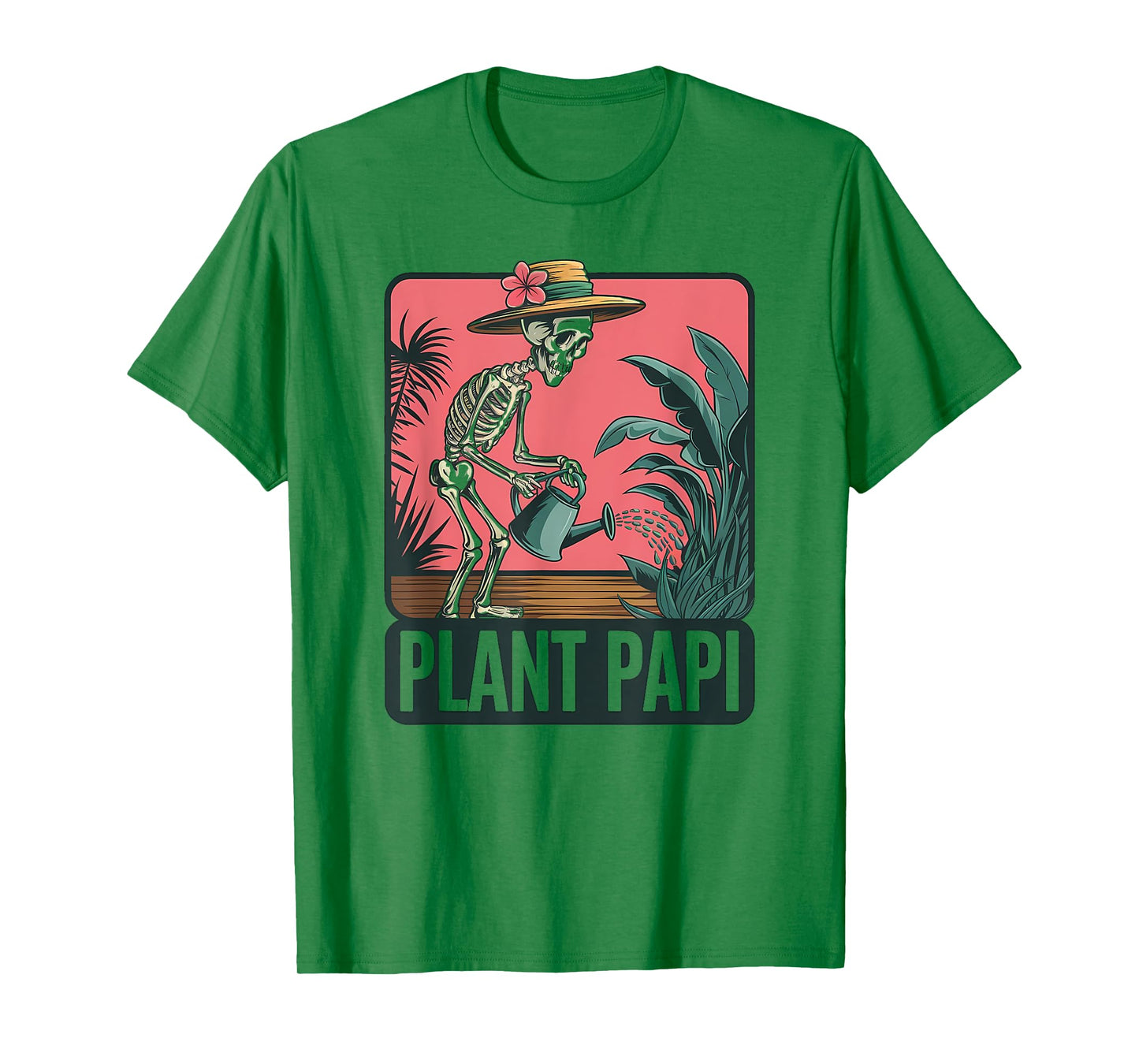 Halloween Plant Papi Daddy Gardener Happy Men & Women T-Shirt