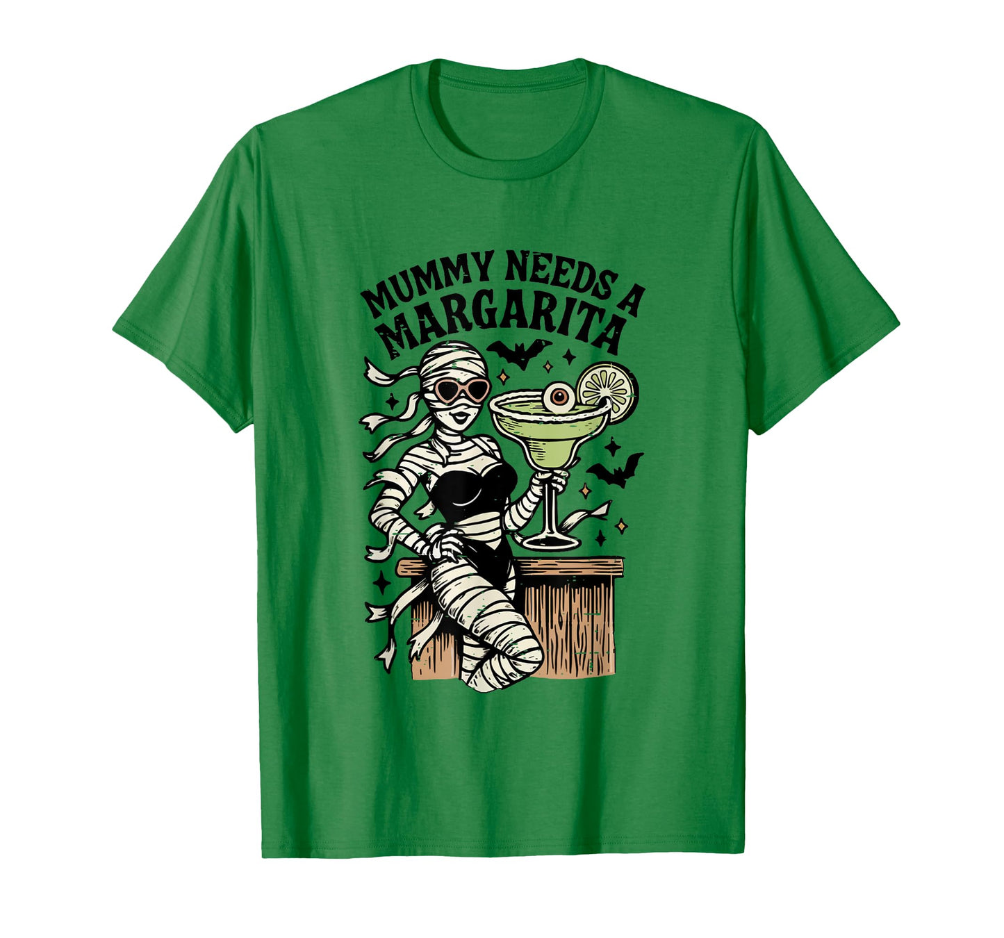 Mummy Needs A Margarita Summer Girly Summerween Halloween T-Shirt
