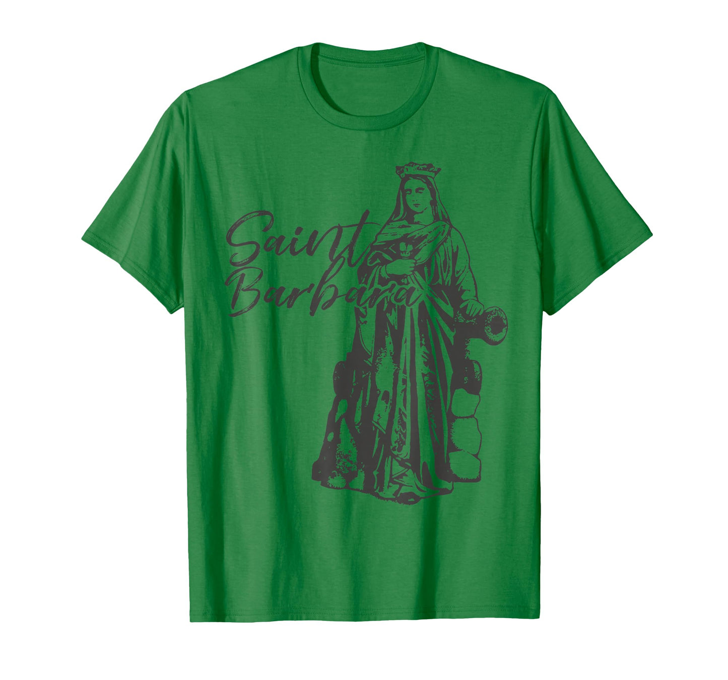 Saint Barbara Artillery Catholic T-Shirt