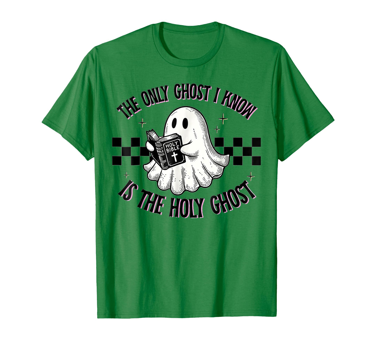 The Only Ghost I Know Is The Holy Ghost, Ghost Read Book T-Shirt
