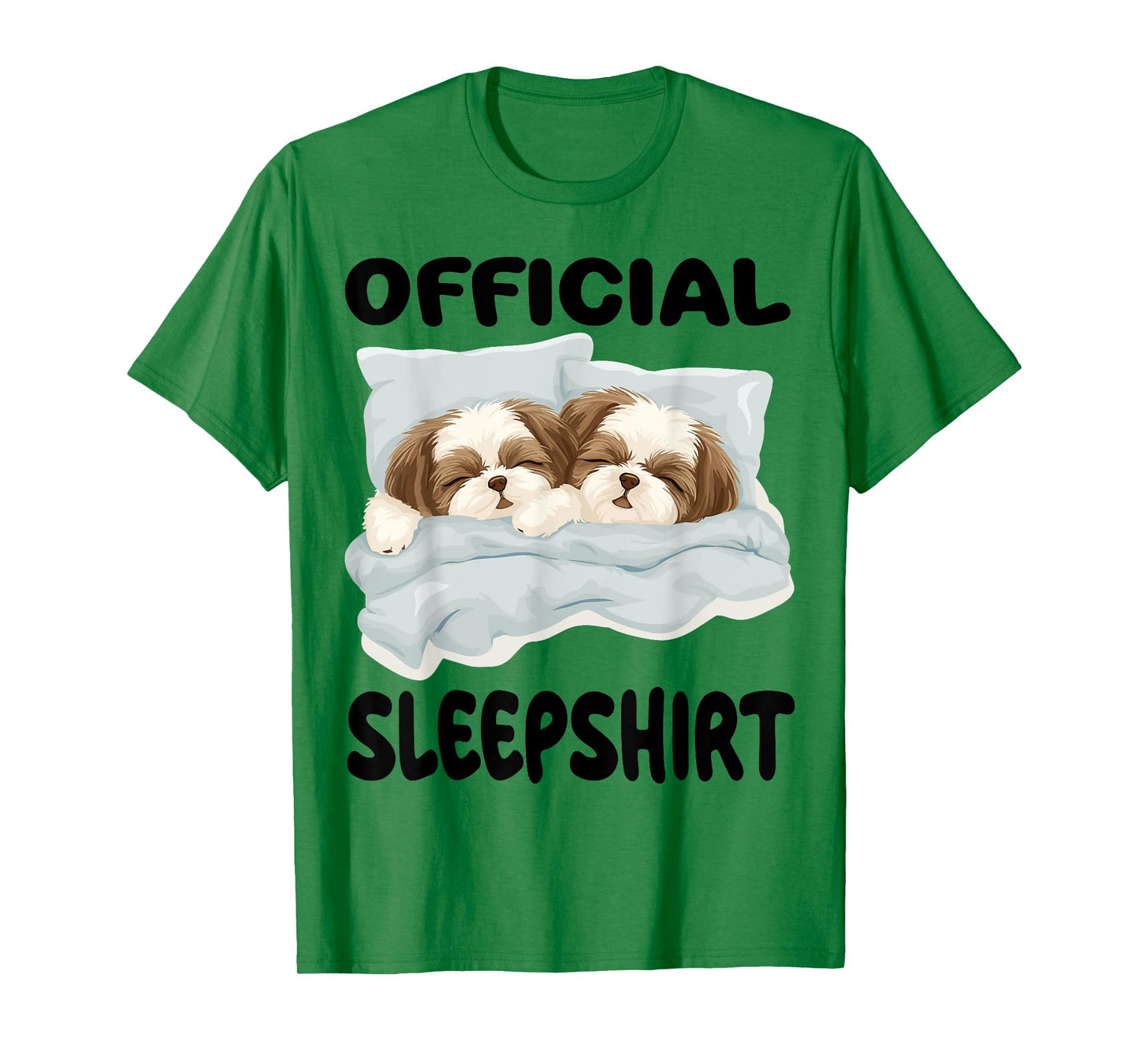 Shih Tzu Dog Official Sleepshirt Pajamas Nightgown T-Shirt