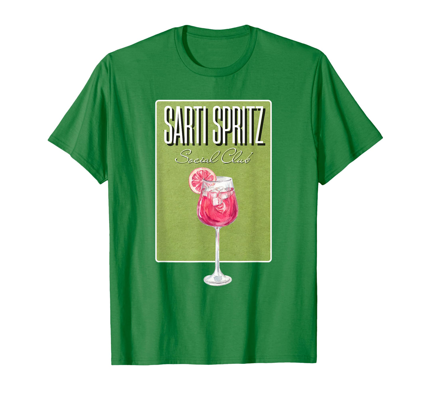 Sarti Spritz Social Club Team Pink Aperitif Summer Drink T-Shirt