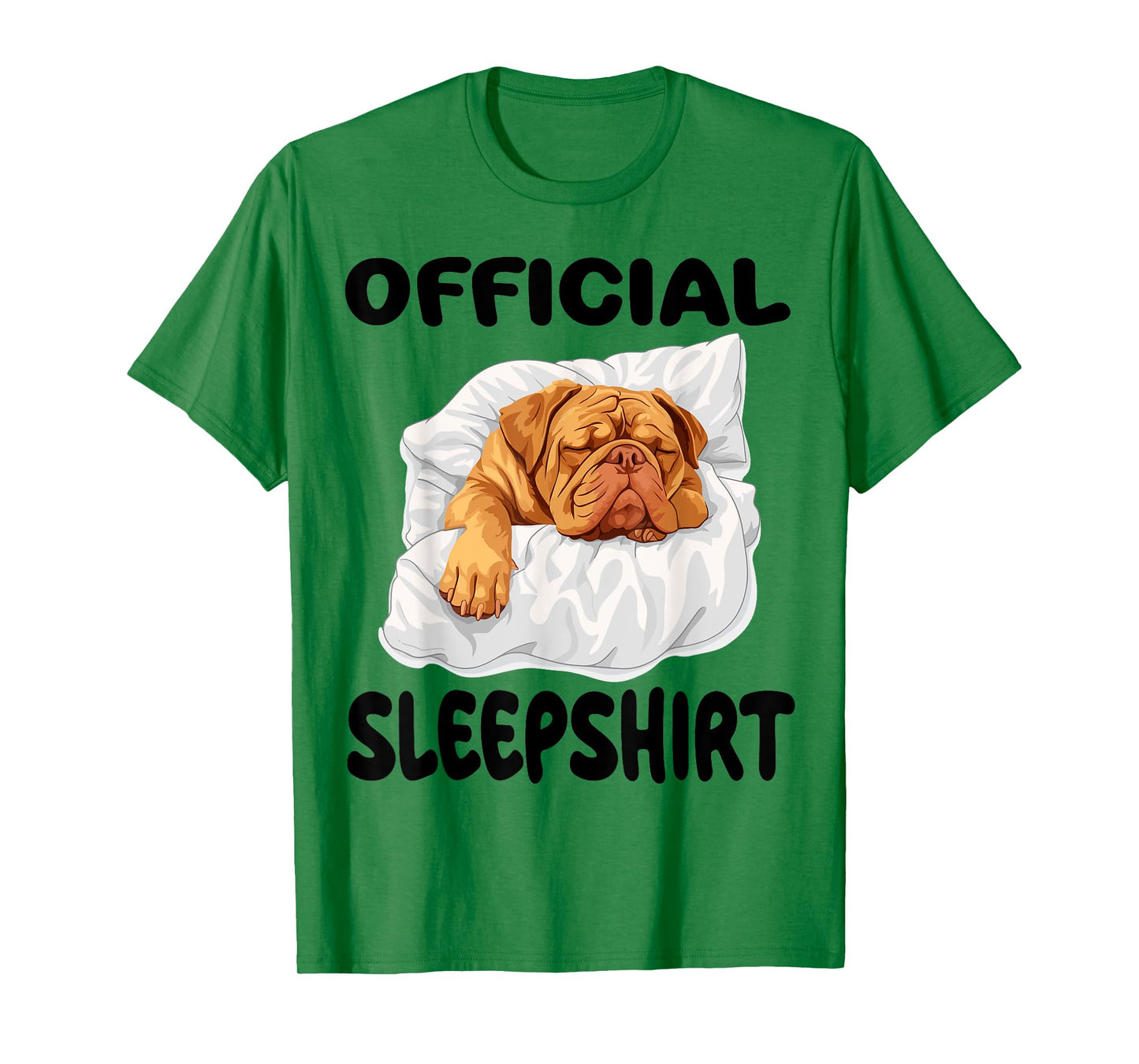 Dogue De Bordeaux Dog Official Sleepshirt Pajamas Nightgown T-Shirt