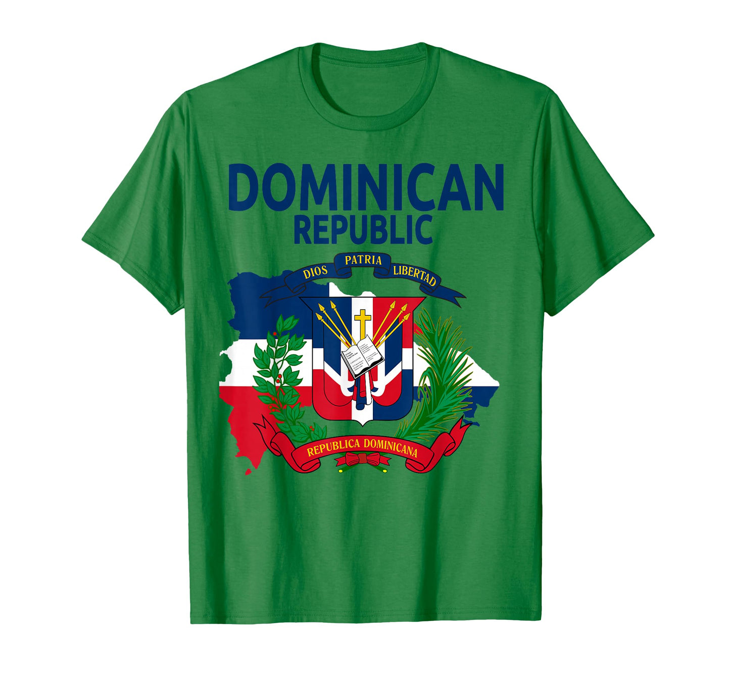Coat of Arms Republica Dominicana & Dominican Flag Outfit T-Shirt