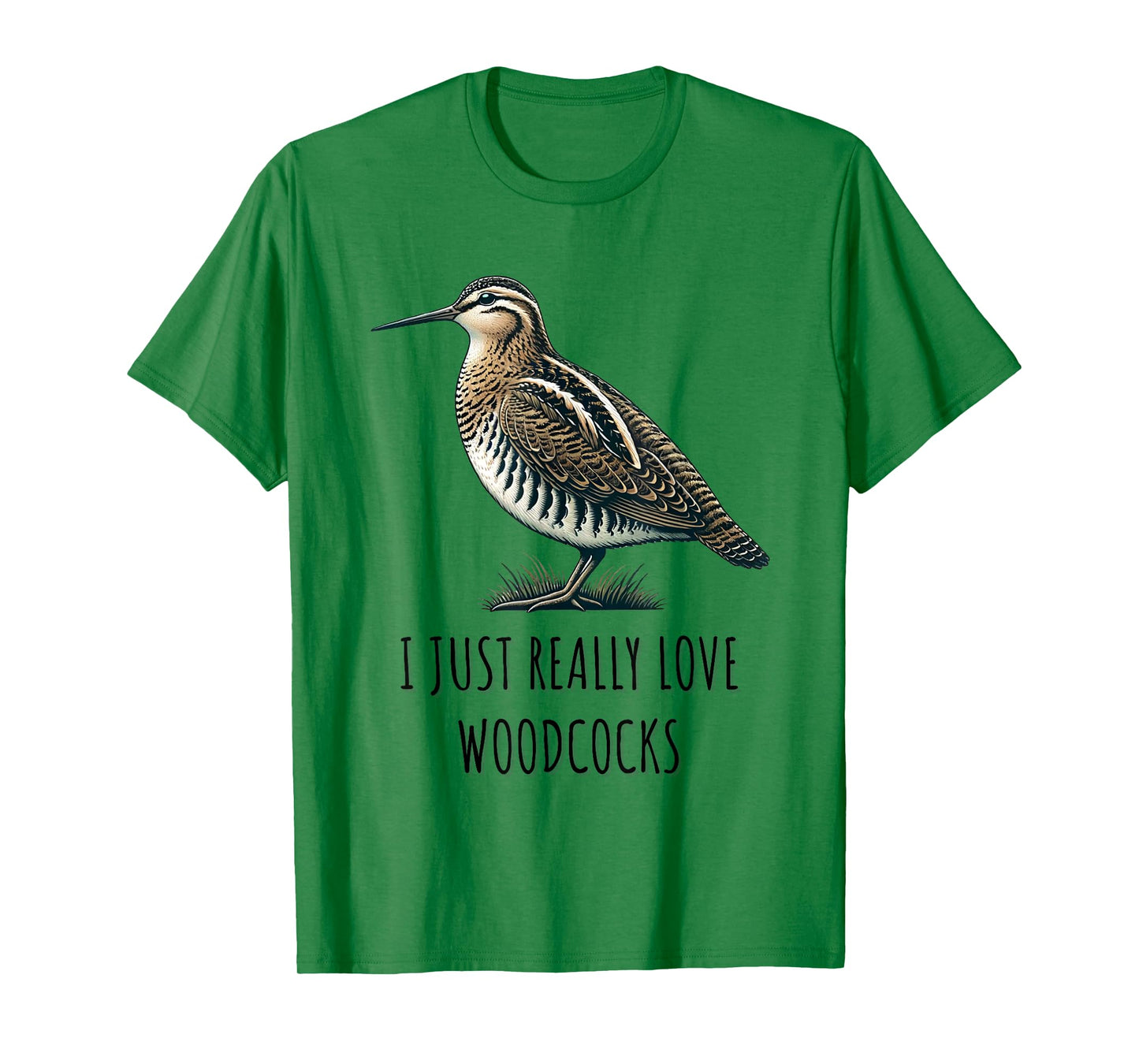 Woodcock Bird Vintage Illustration T-Shirt T-Shirt