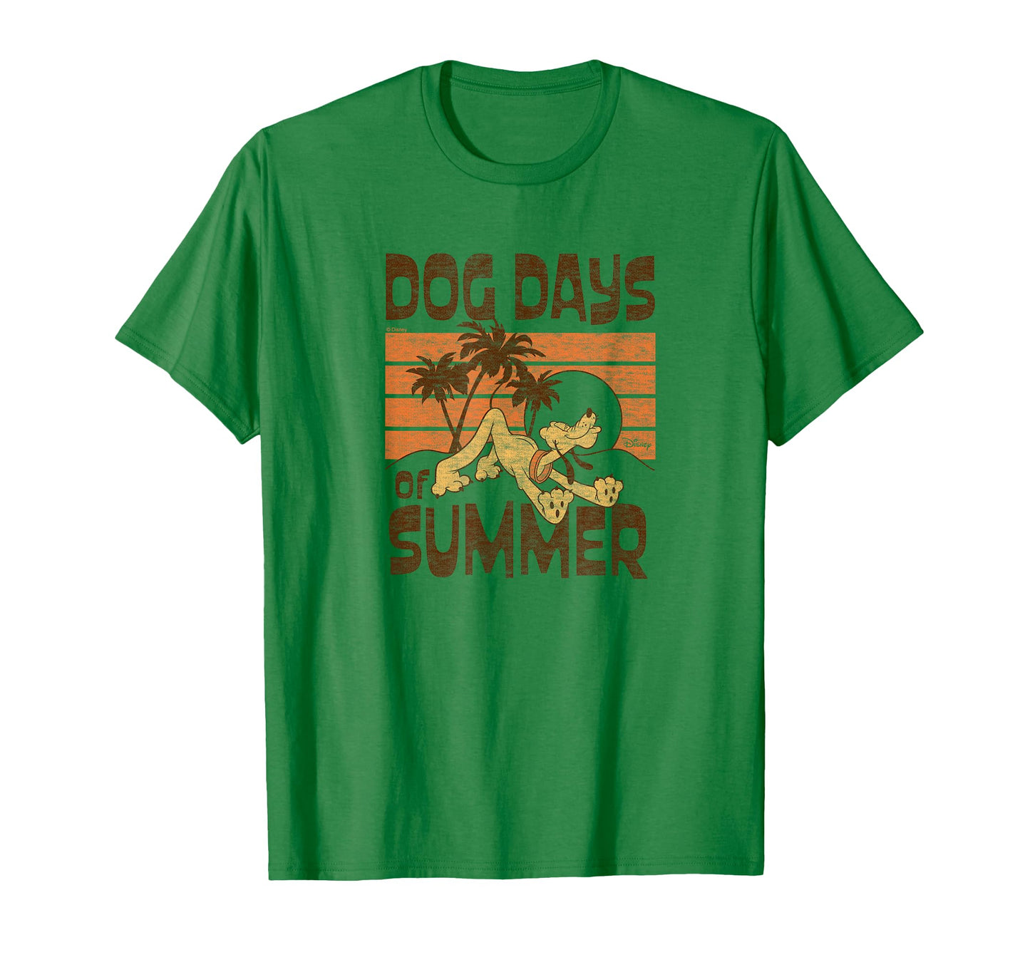 Disney - Dog Days of Summer Pluto Men Women Girls Kids T-Shirt