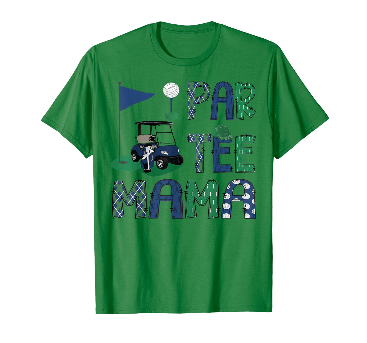Par-Tee Mama Golf Lover Birthday Party Family Matching T-Shirt