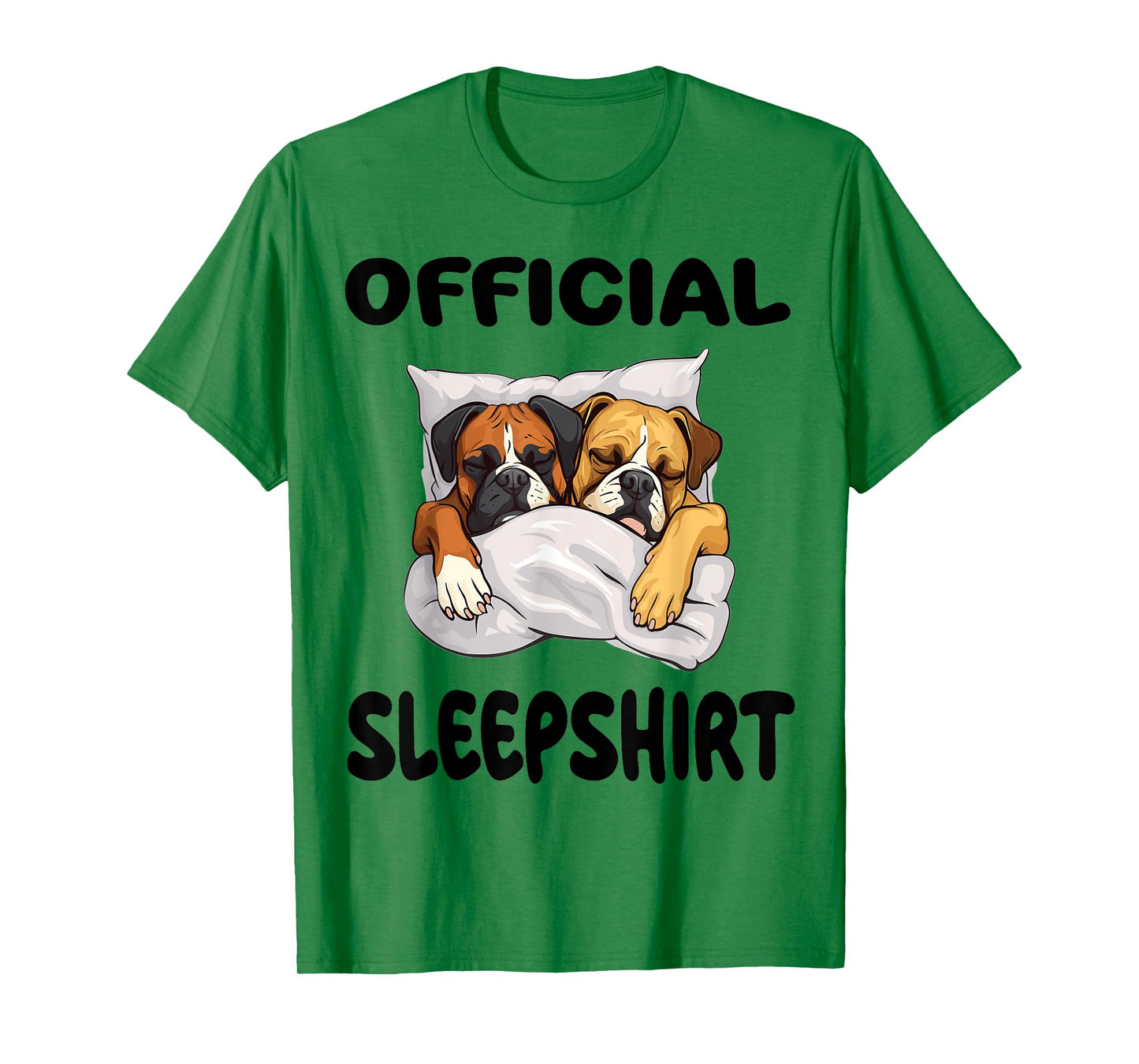 Boxer Dog Official Sleepshirt Pajamas Nightgown Men Women Kids T-Shirt