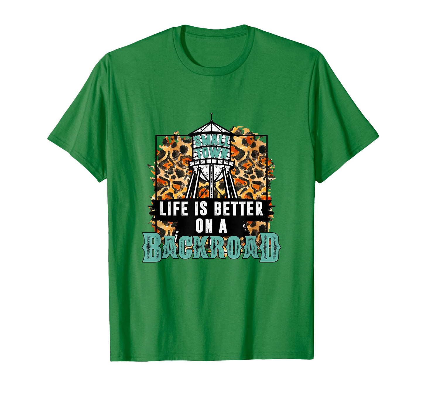 Life Is Better On The Backroad Small Town Girl Country Girls T-Shirt