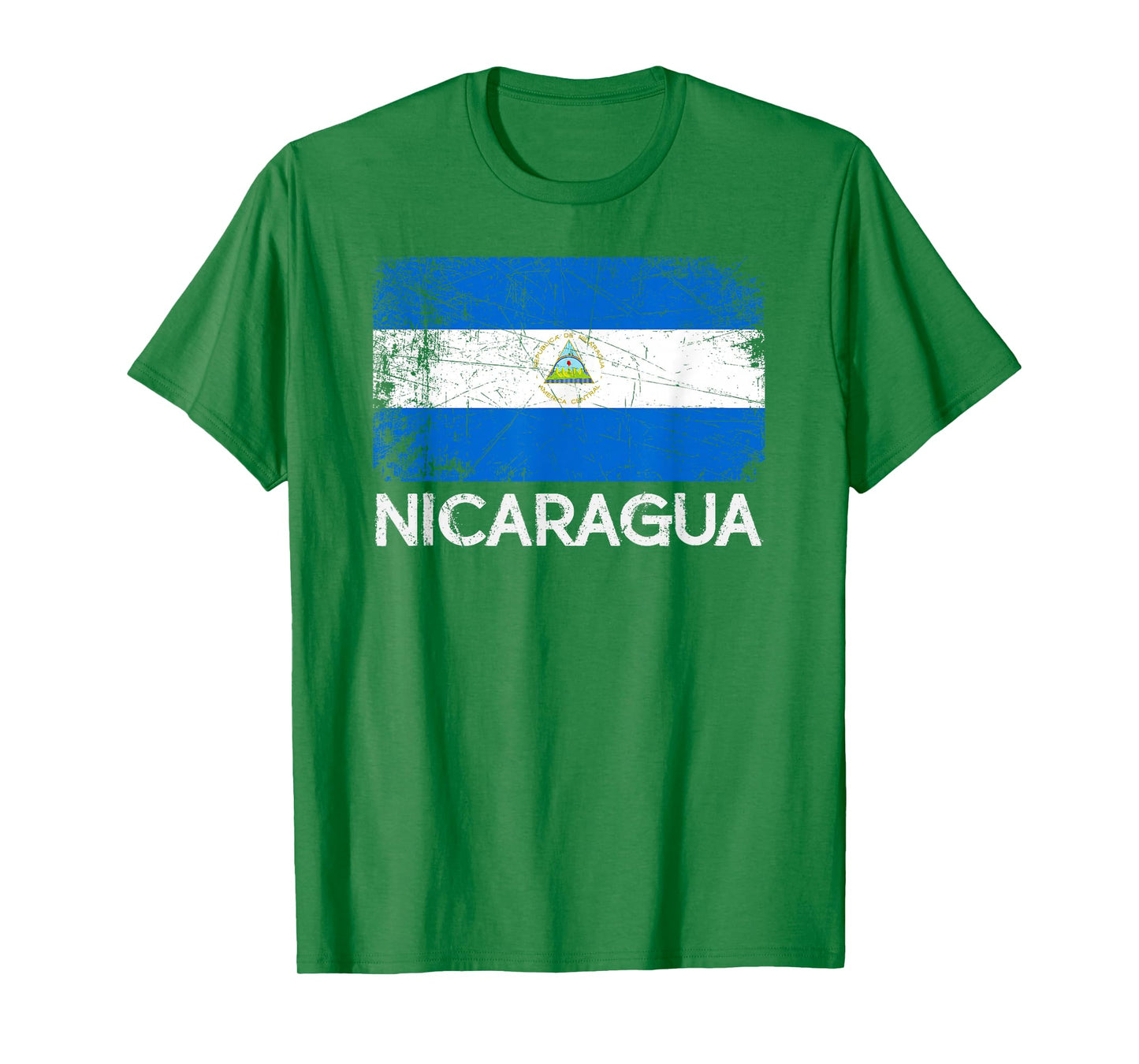 Nicaraguan Flag T-Shirt | Vintage Made In Nicaragua Gift T-Shirt