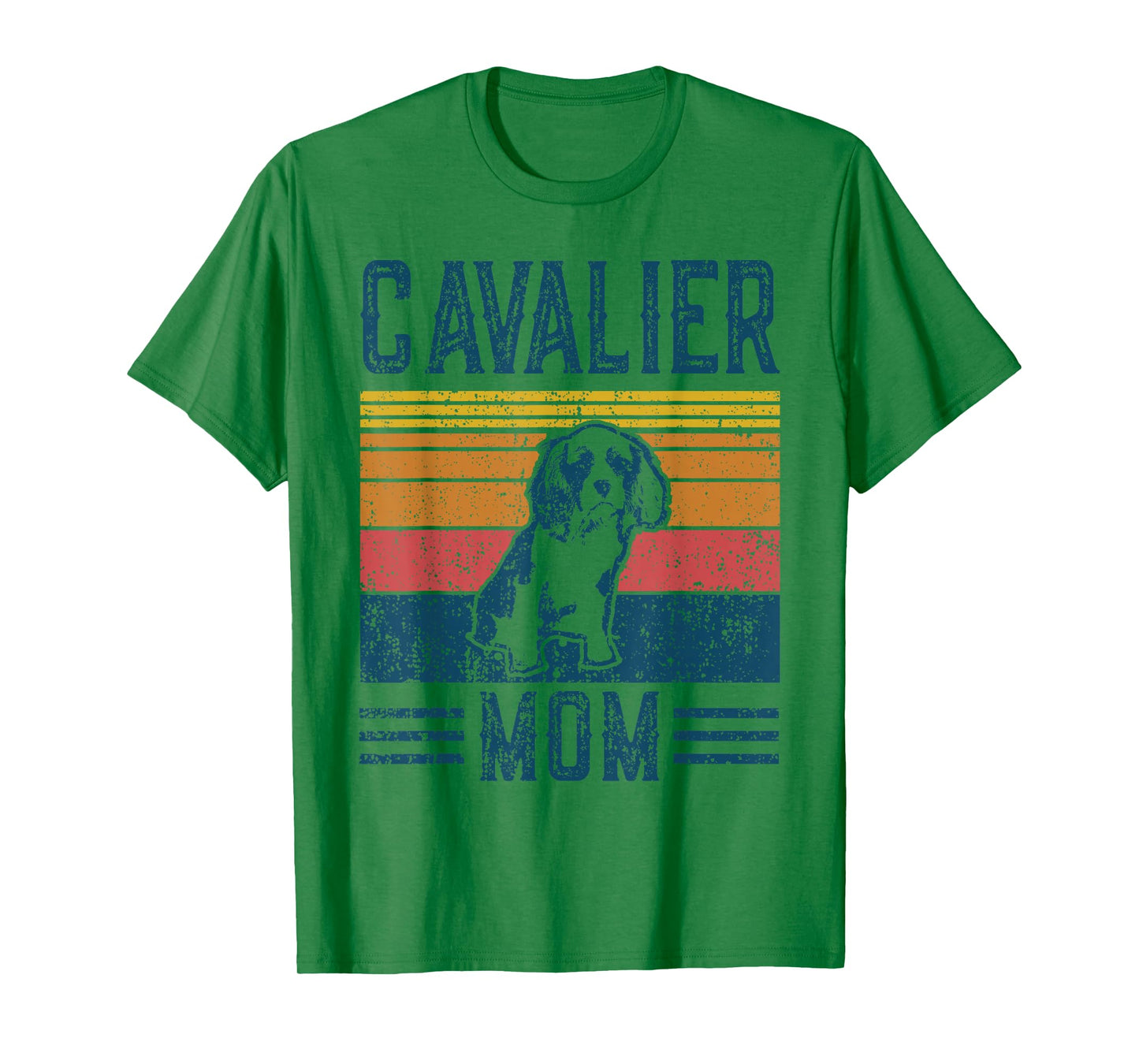 Dog Cavalier Mom - Vintage Cavalier Mom T-Shirt Small