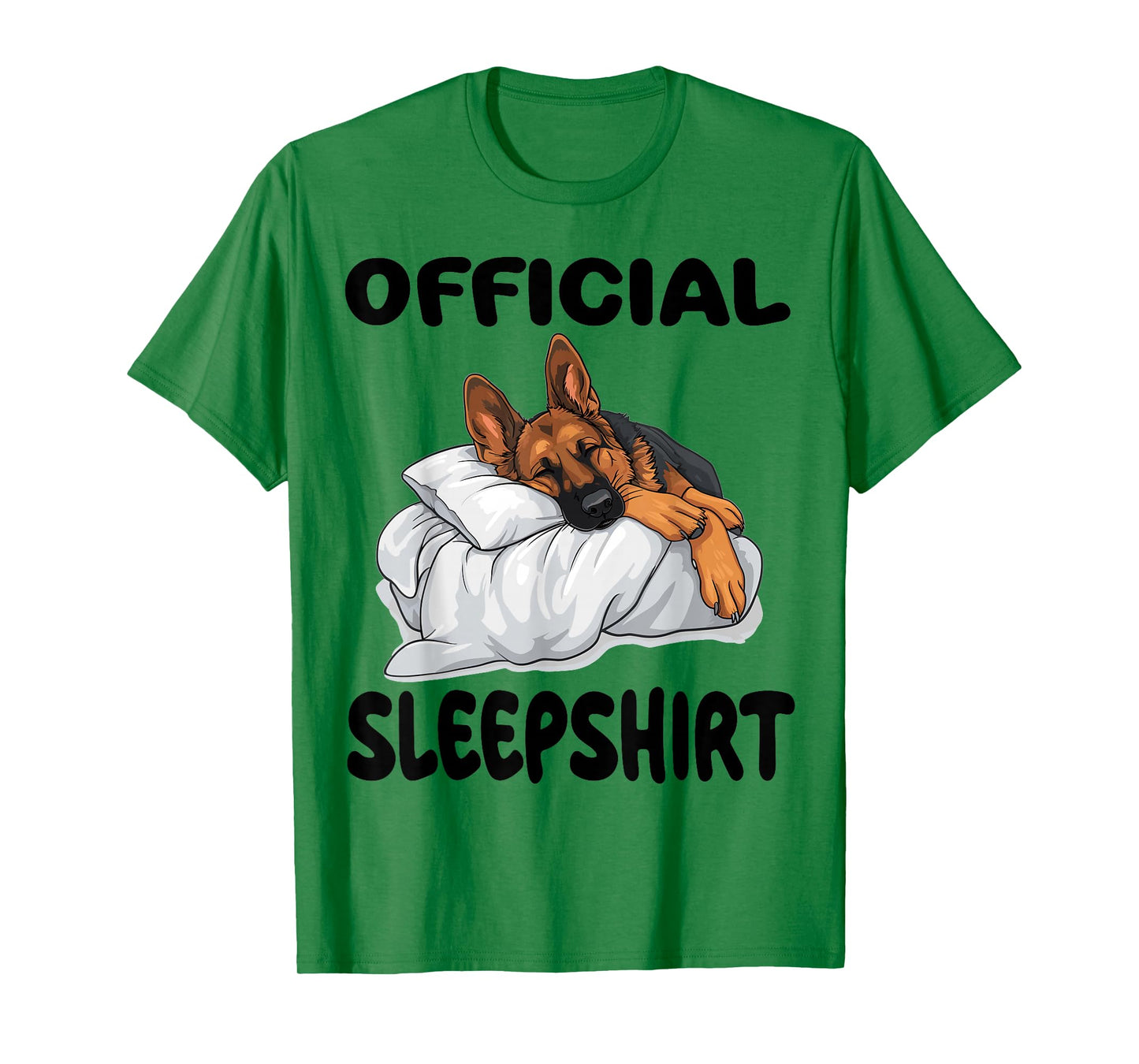 German Shepherd Dog Official Sleepshirt Pajamas Nightgown T-Shirt