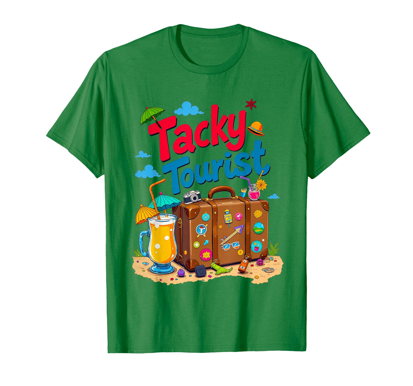Tacky Tourist Day Outfit Tacky Tourist Costume Idea Tacky T-Shirt