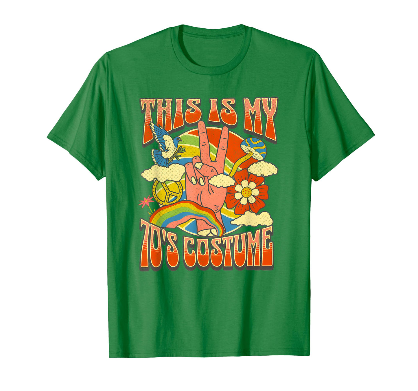 This Is My 70s Costume 70 Styles Groovy 70's Halloween 1970s T-Shirt