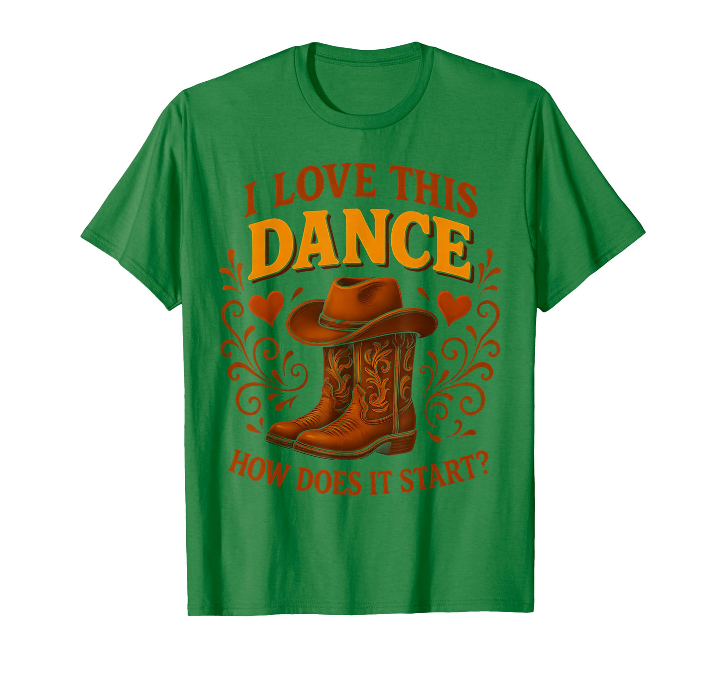 Retro How Does This Dance Start Line Dancer Country T-Shirt