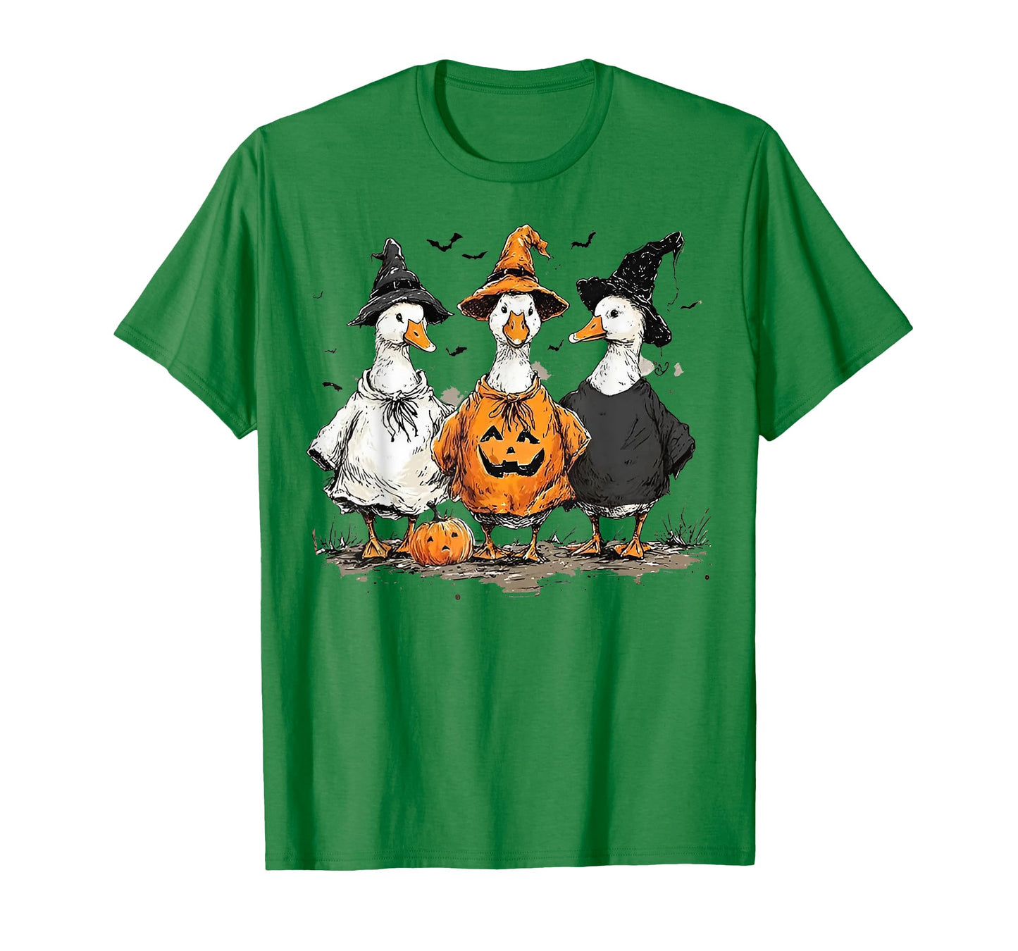 Goose Halloween Shirt Funny Silly Goose Animal Lover T-Shirt