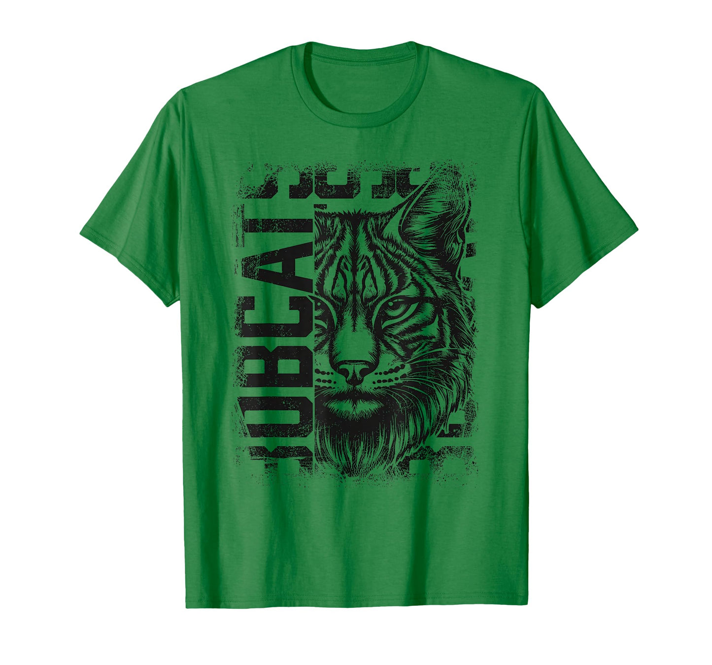 Bobcat School Sports Fan Team Spirit Mascot Cute Heart T-Shirt