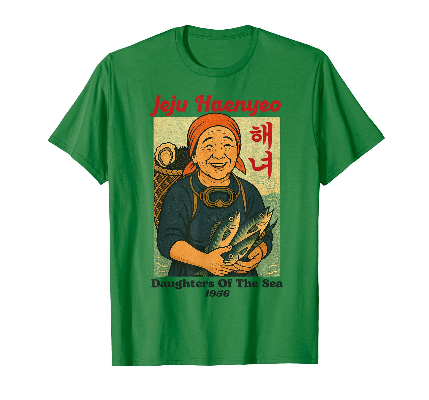 Jeju Haenyeo Women Diver Jeju Island Korea Travel Korean T-Shirt