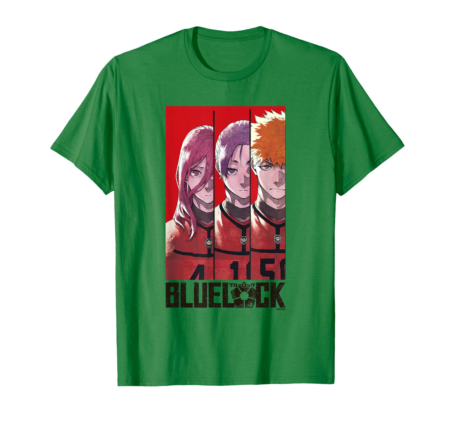 Blue Lock Chigiri Hyoma REO and Kunigami Split Epic Poster T-Shirt