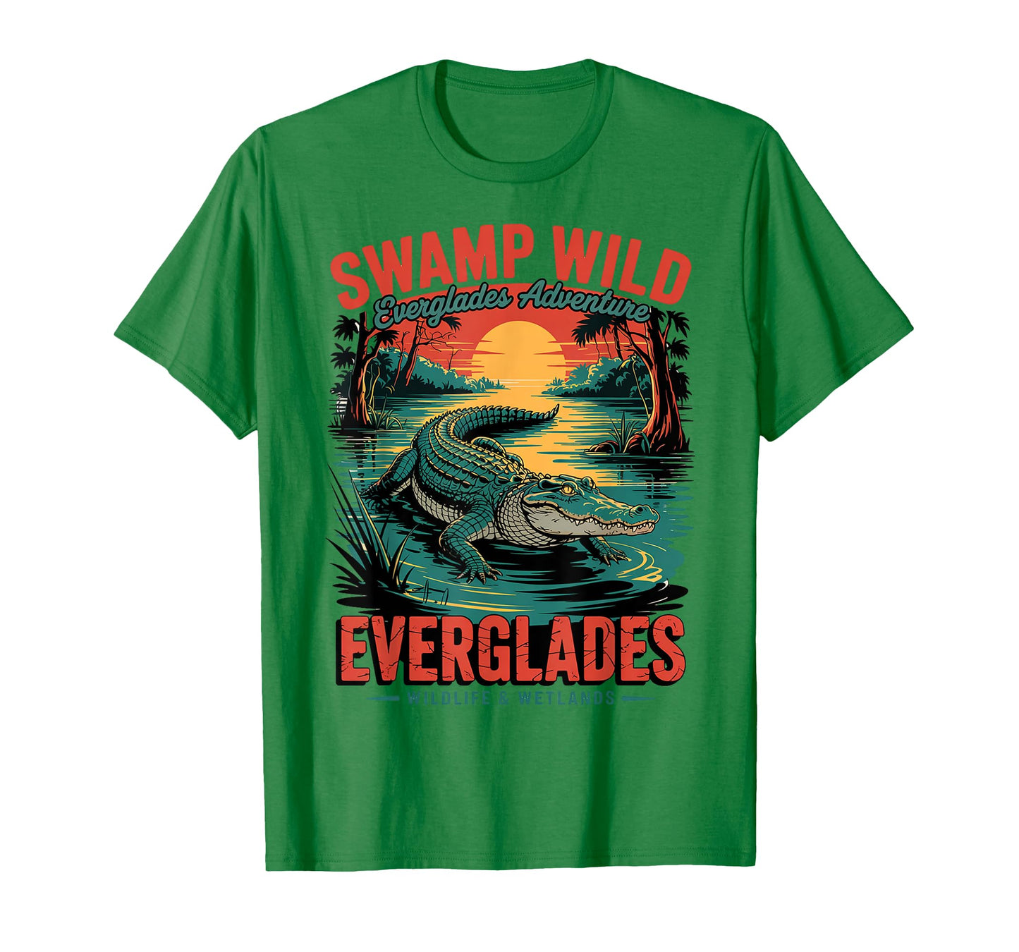 Explore Everglades Wildlife Swamp - USA Florida Everglades T-Shirt