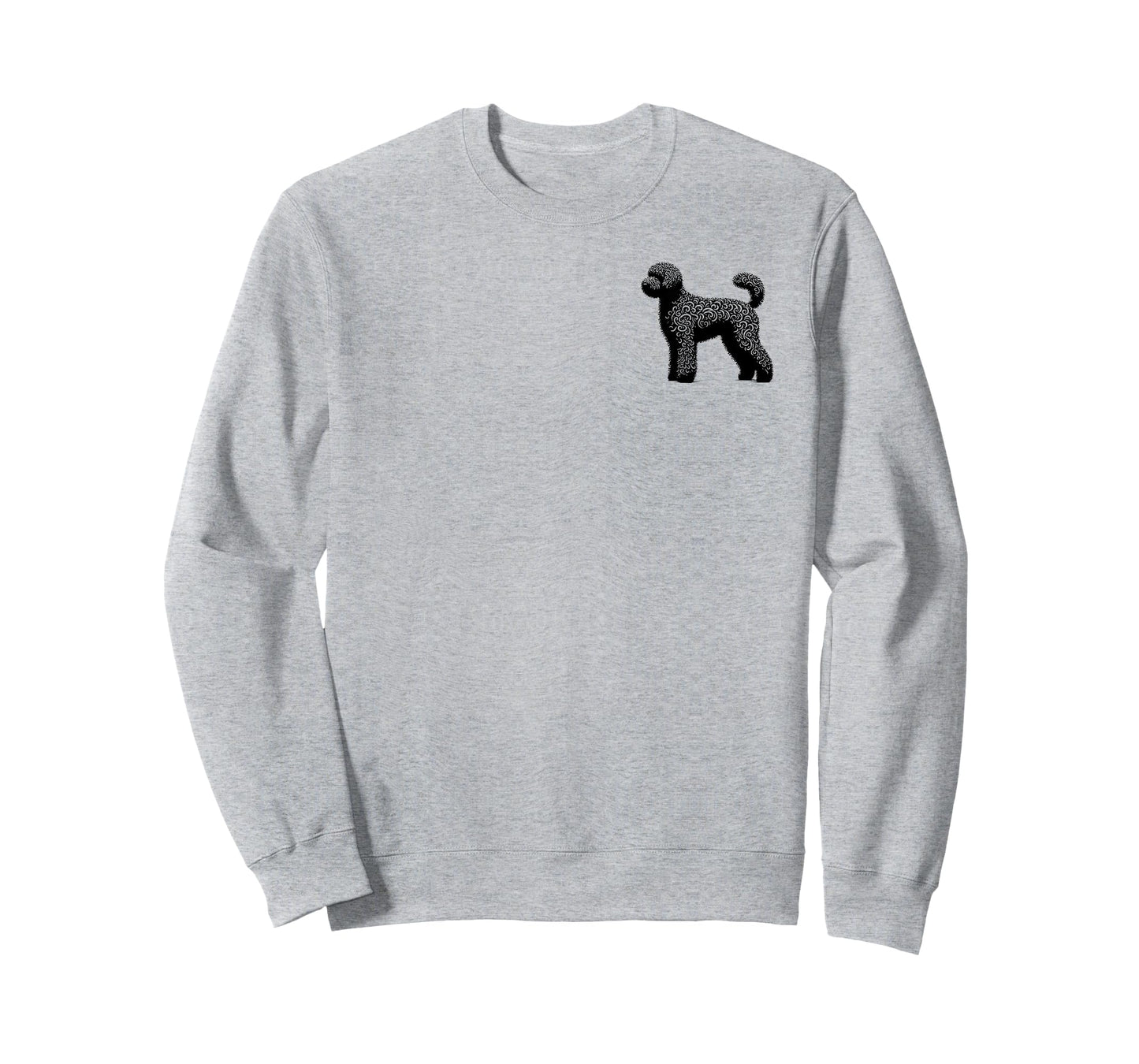 Dog Dad Mom Lover - Monochromatic Whoodle T-Shirt