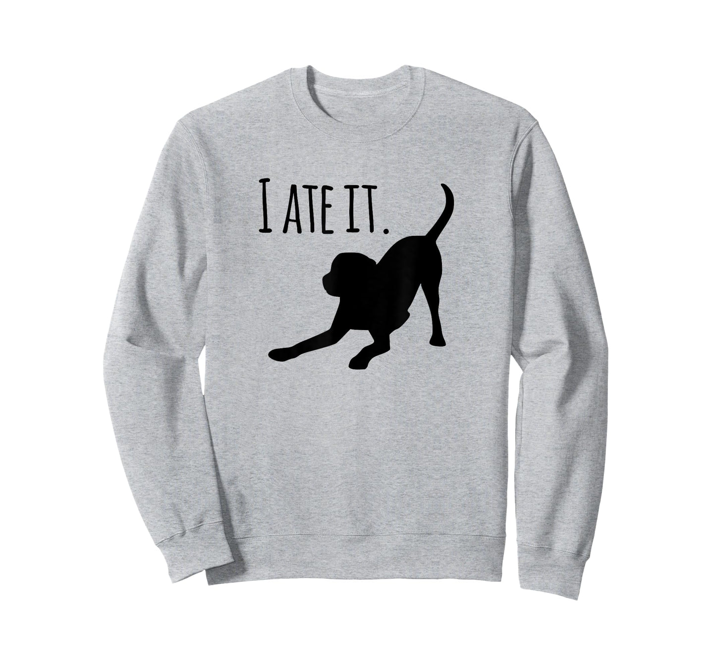 Dog lovers gifts for women "I ate it" Labrador funny dog T-Shirt