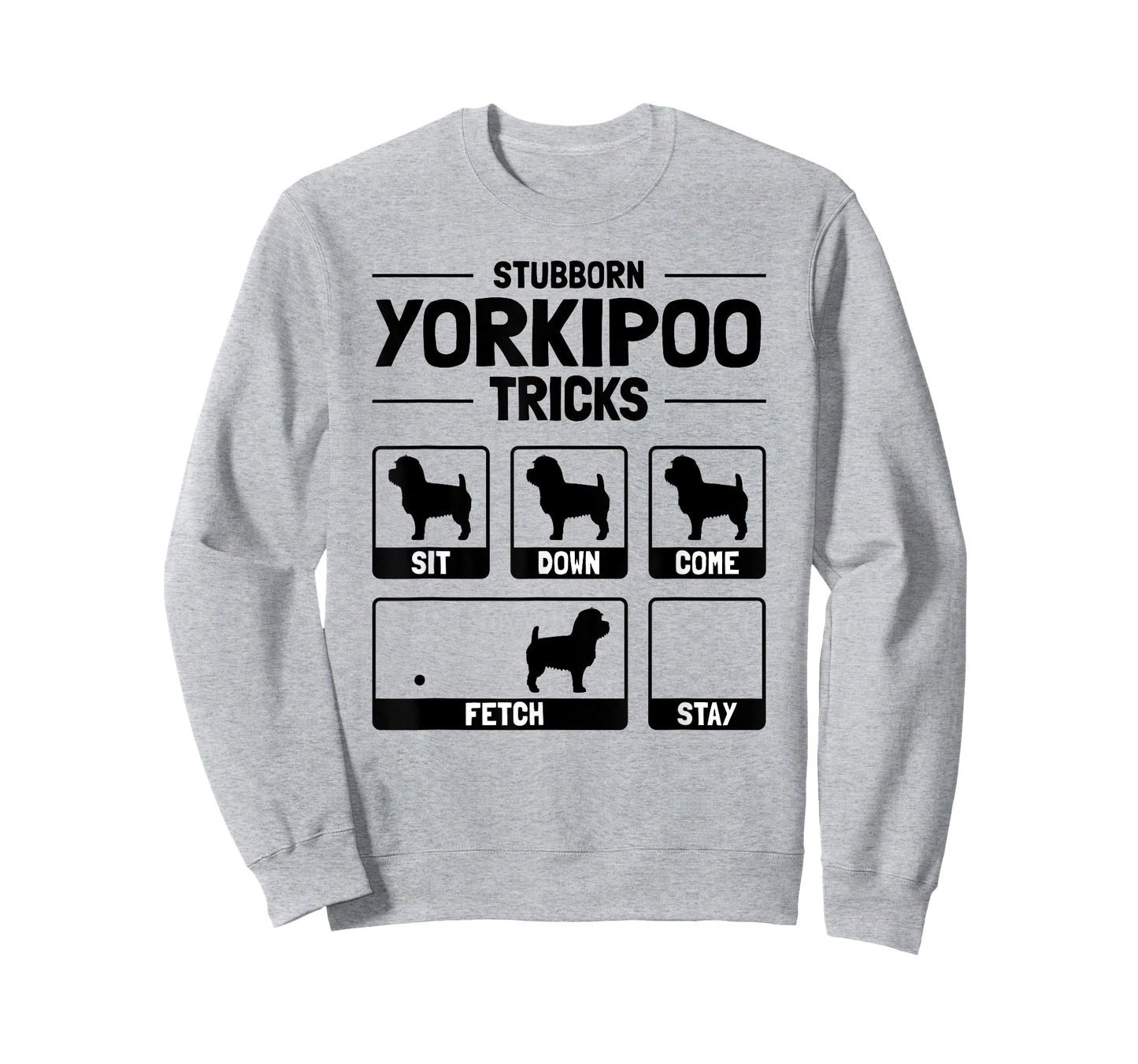 Hilarious Yorkipoo Dog Owner Meme Dog Training Tee Men Women Kids T-Shirt