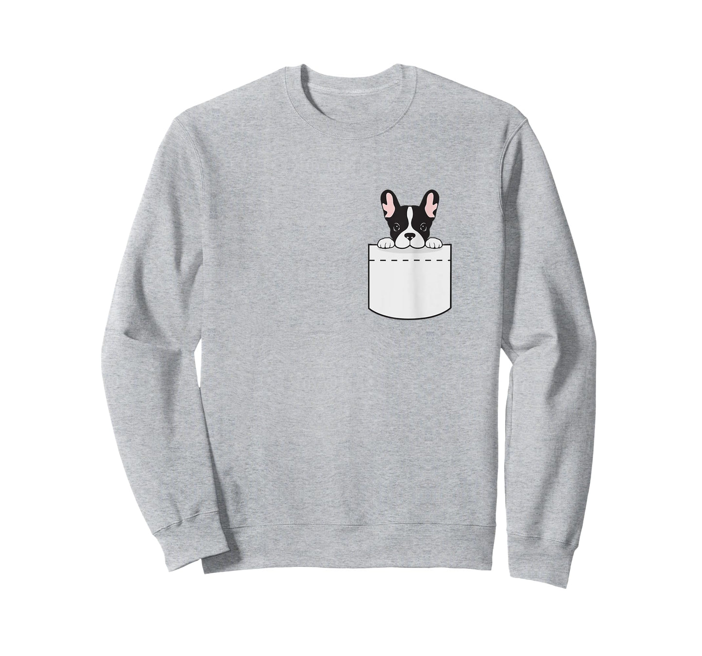 Cute French Bulldog Pocket: Bully Owner Dog & Frenchie Lover T-Shirt