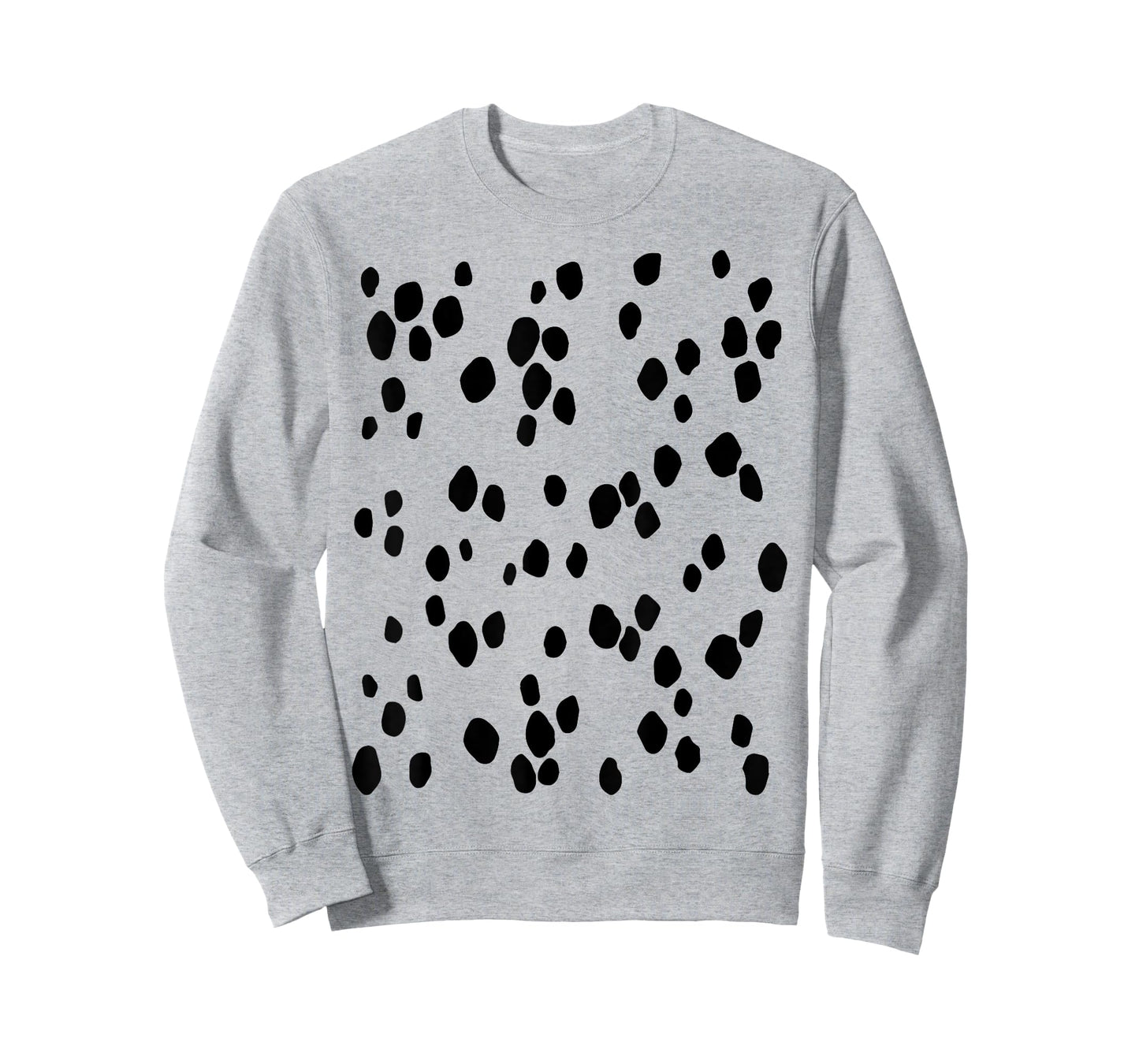 Dalmatian dog spots pattern for lazy halloween costume Men Women Kids T-Shirt