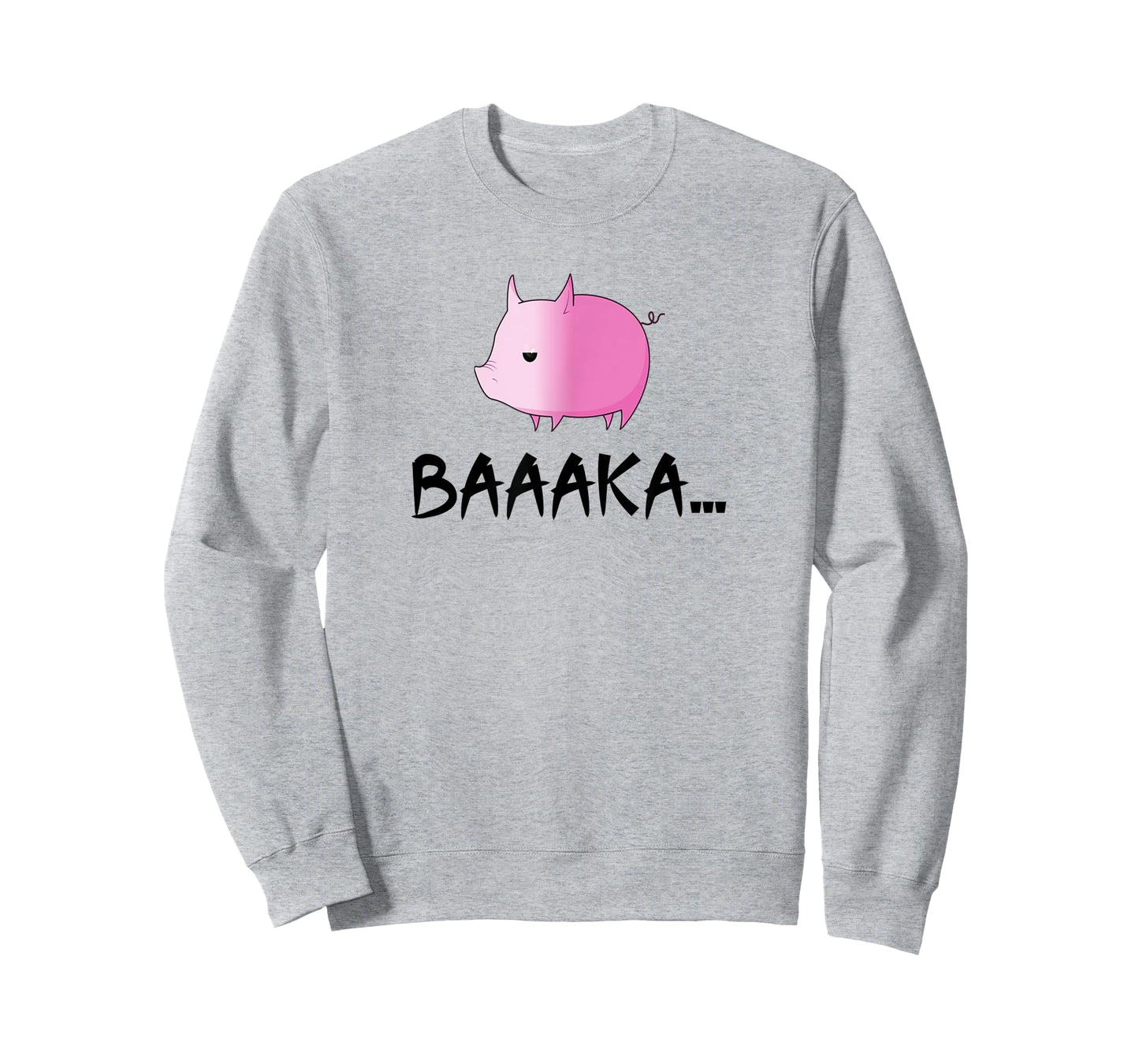 Cute Japanese Anime Pig Baka T-Shirt T-Shirt