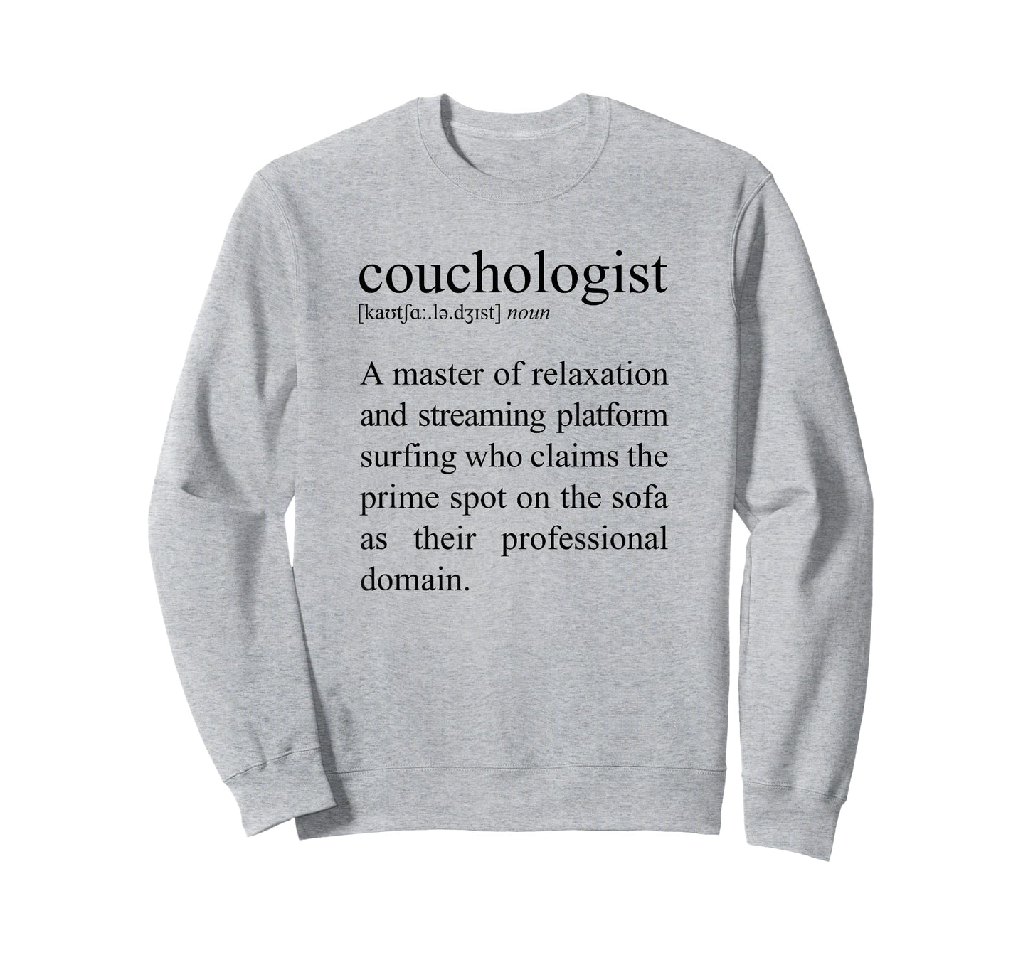 Couchologist Definition, Couch Relaxation T-Shirt