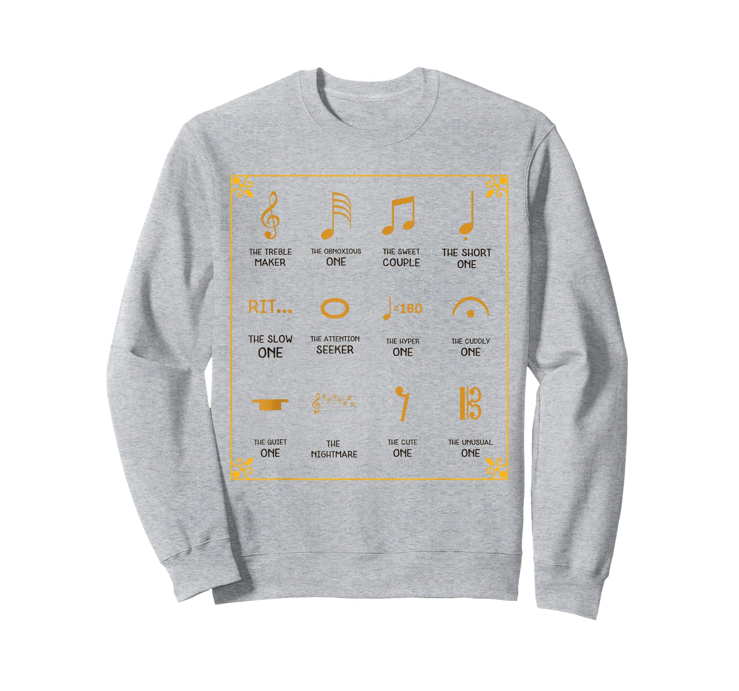 Funny Music Notes Definition Music Theory Instrument Humor T-Shirt