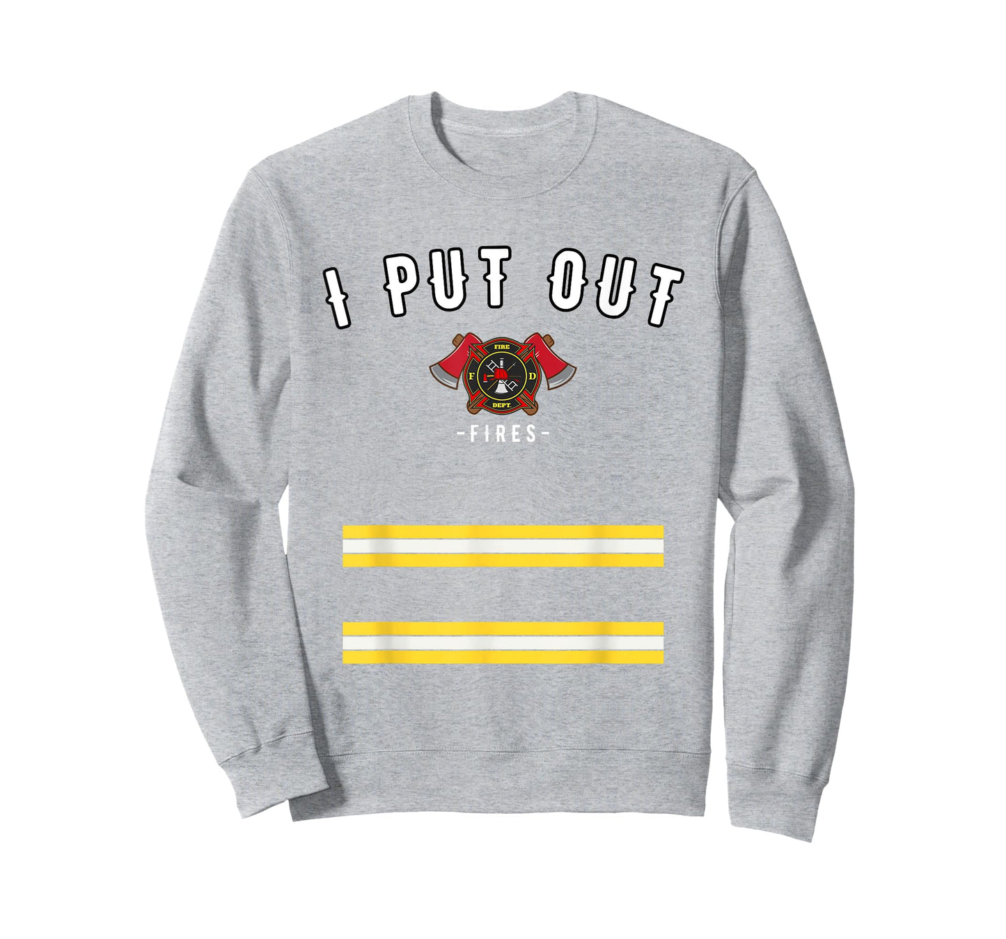 Halloween Costume Funny Firefighter I Put Out Fires Firemen T-Shirt