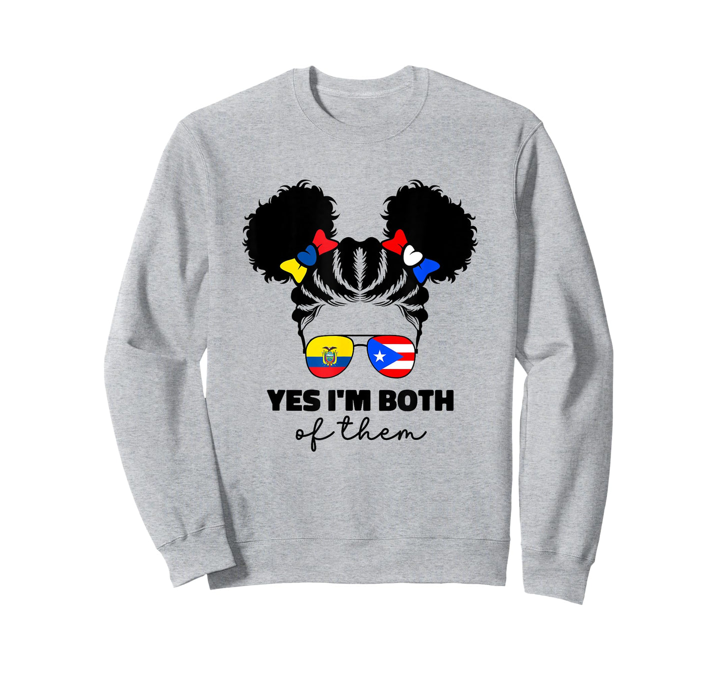 Ecuadorian And Puerto Rican Rico Ecuador Flag For Kids Girl T-Shirt