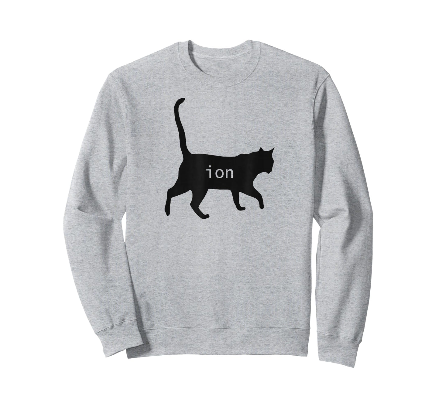 Cation Joke Cute Science Cat Funny Chemistry Teacher Gift T-Shirt