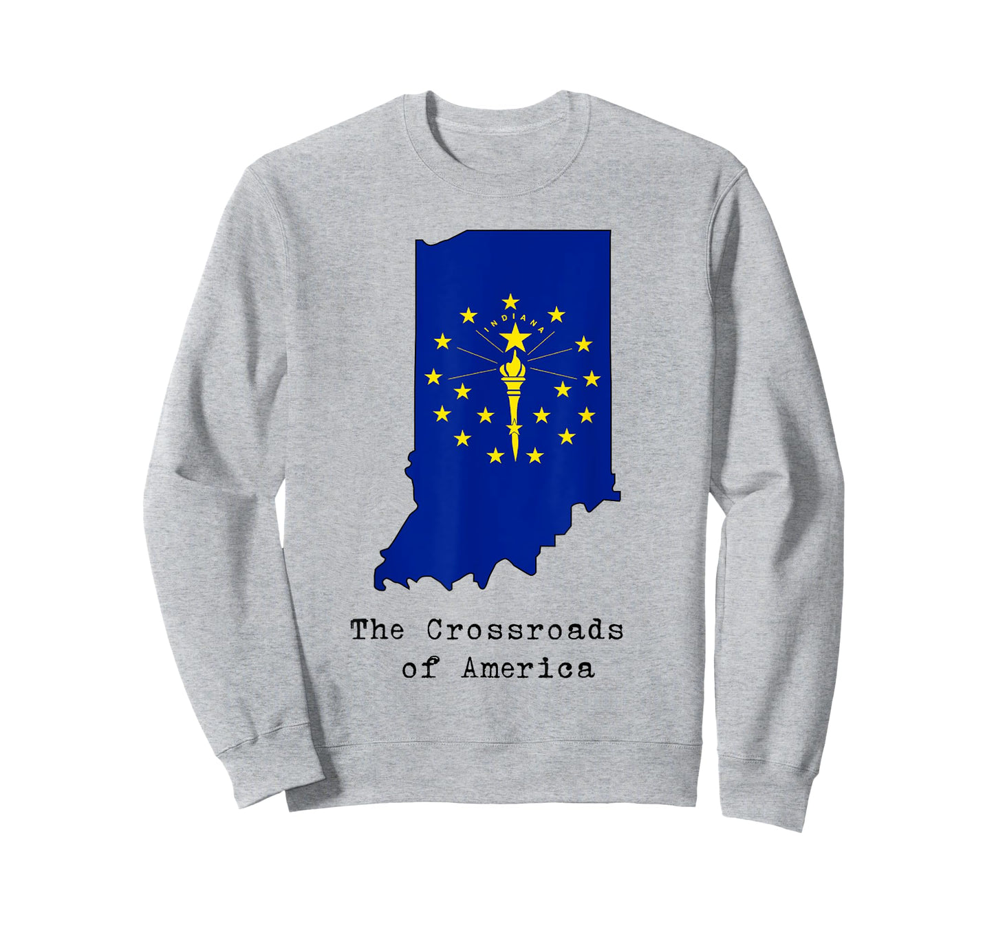 Indiana Crossroads US Home State Souvenir Hometown T-Shirt