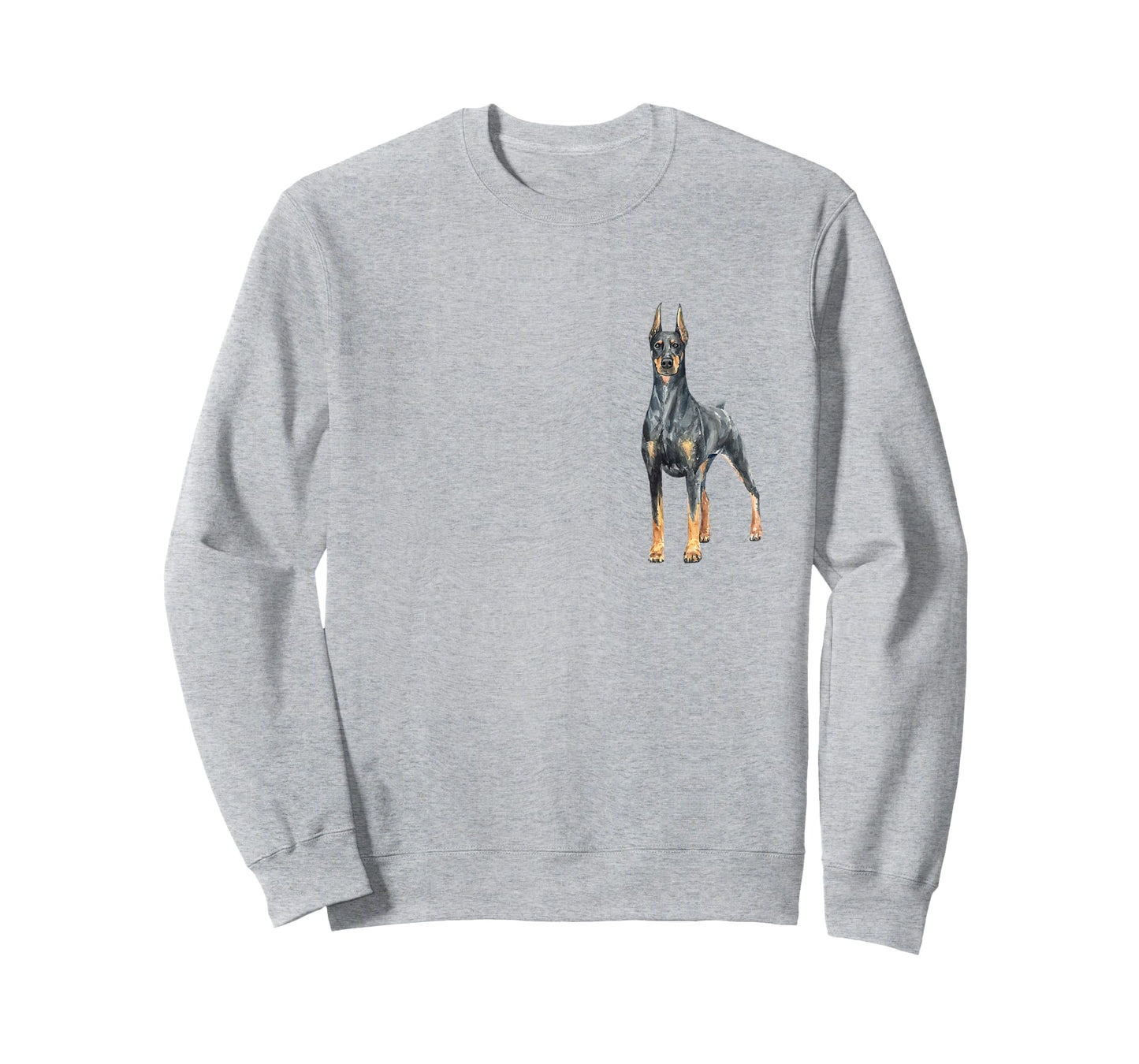 #snirt Doberman T-Shirt with Breed Dog Motif Hoodie Print T-Shirt