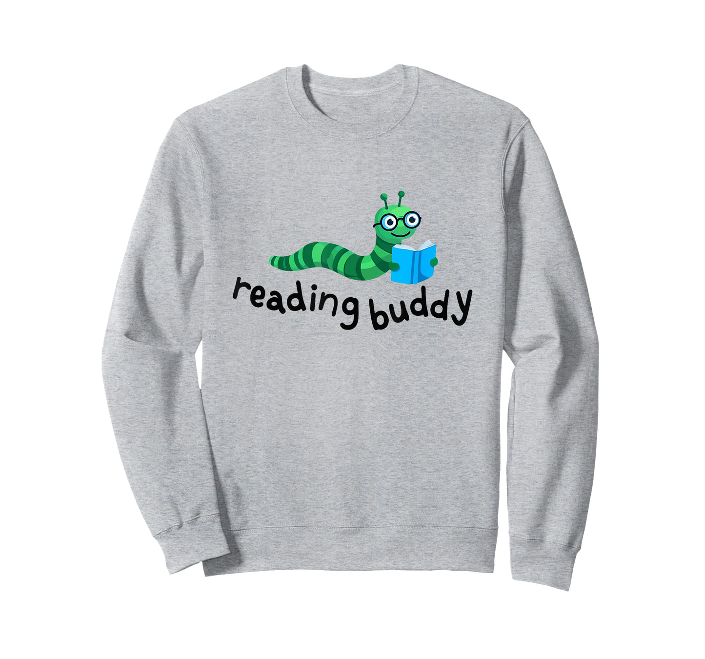 Reading Buddy Cute Bookworm with Book T-Shirt
