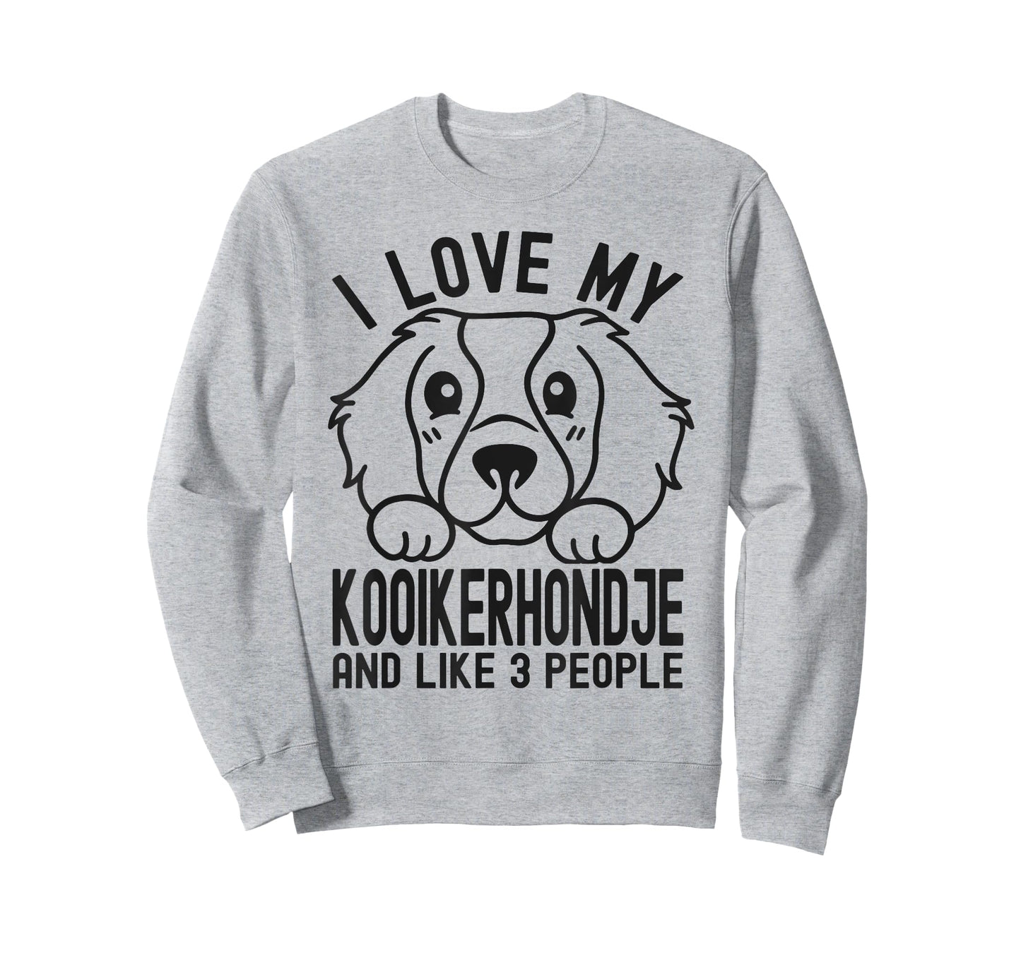 I Love My Kooikerhondje And Like 3 People, Dog Lover Men Women Girls Kids T-Shirt