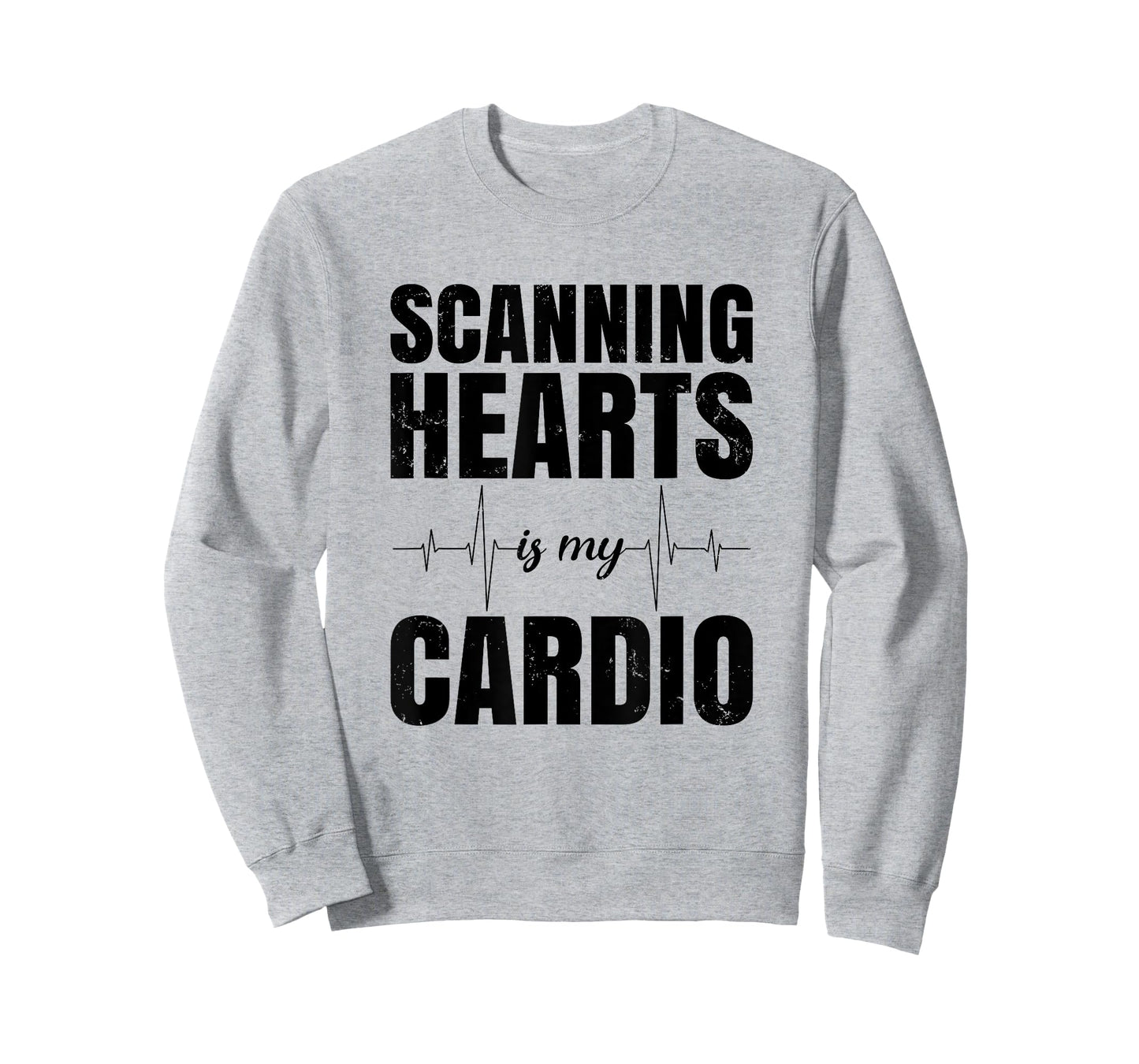 Funny Cardiac Sonographer - Scanning Hearts T-Shirt