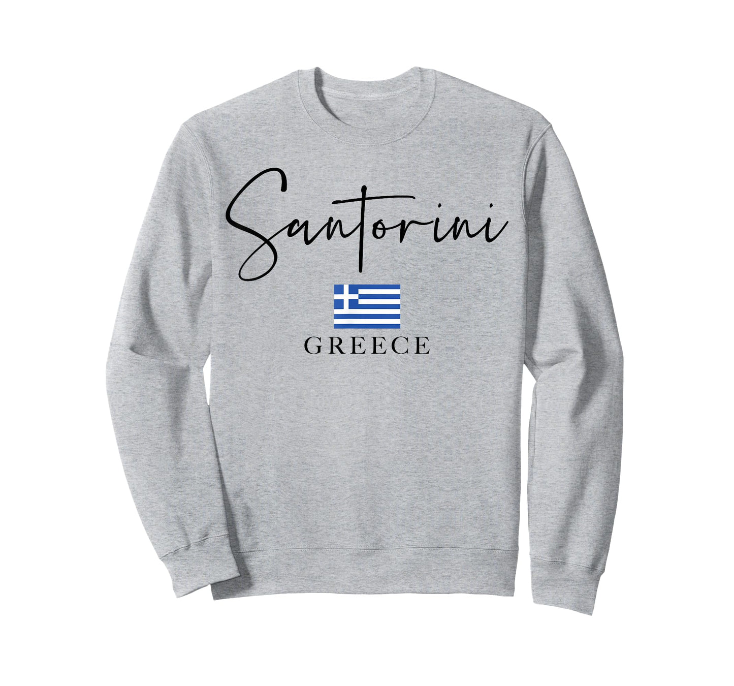 Greece Flag Vacation - Island Santorini T-Shirt
