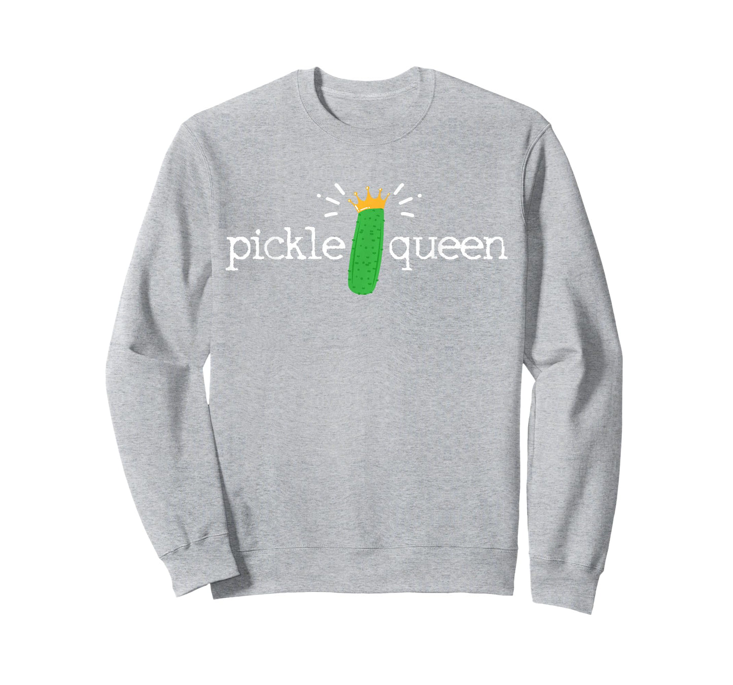 Pickle Queen T-Shirt Cucumber Vegetable Tee Vegan Gift Shirt T-Shirt