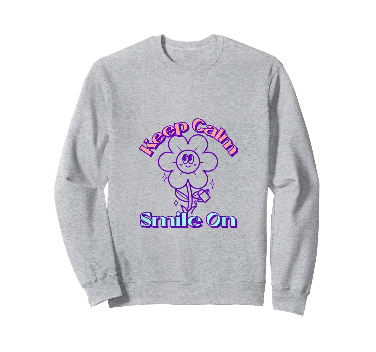 Keep Calm Smile On T-Shirt
