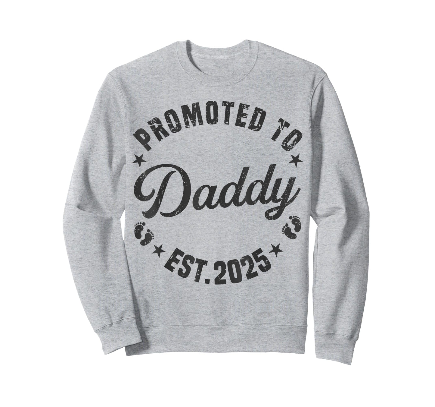 Promoted To Daddy Est 2025 Funny New Dad Soon To Be Daddy T-Shirt