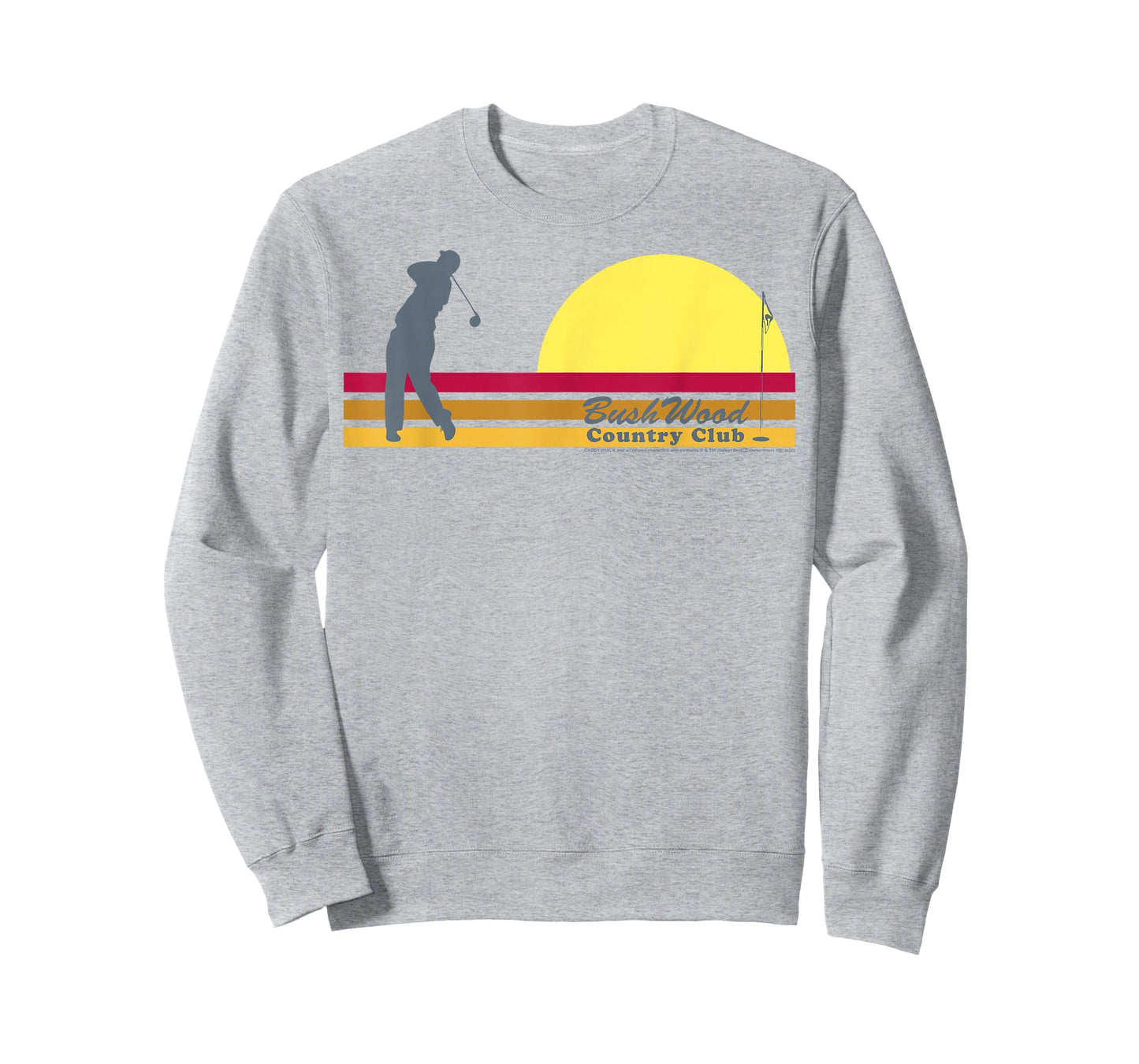 Caddyshack BushWood Country Club Retro Stripe T-Shirt