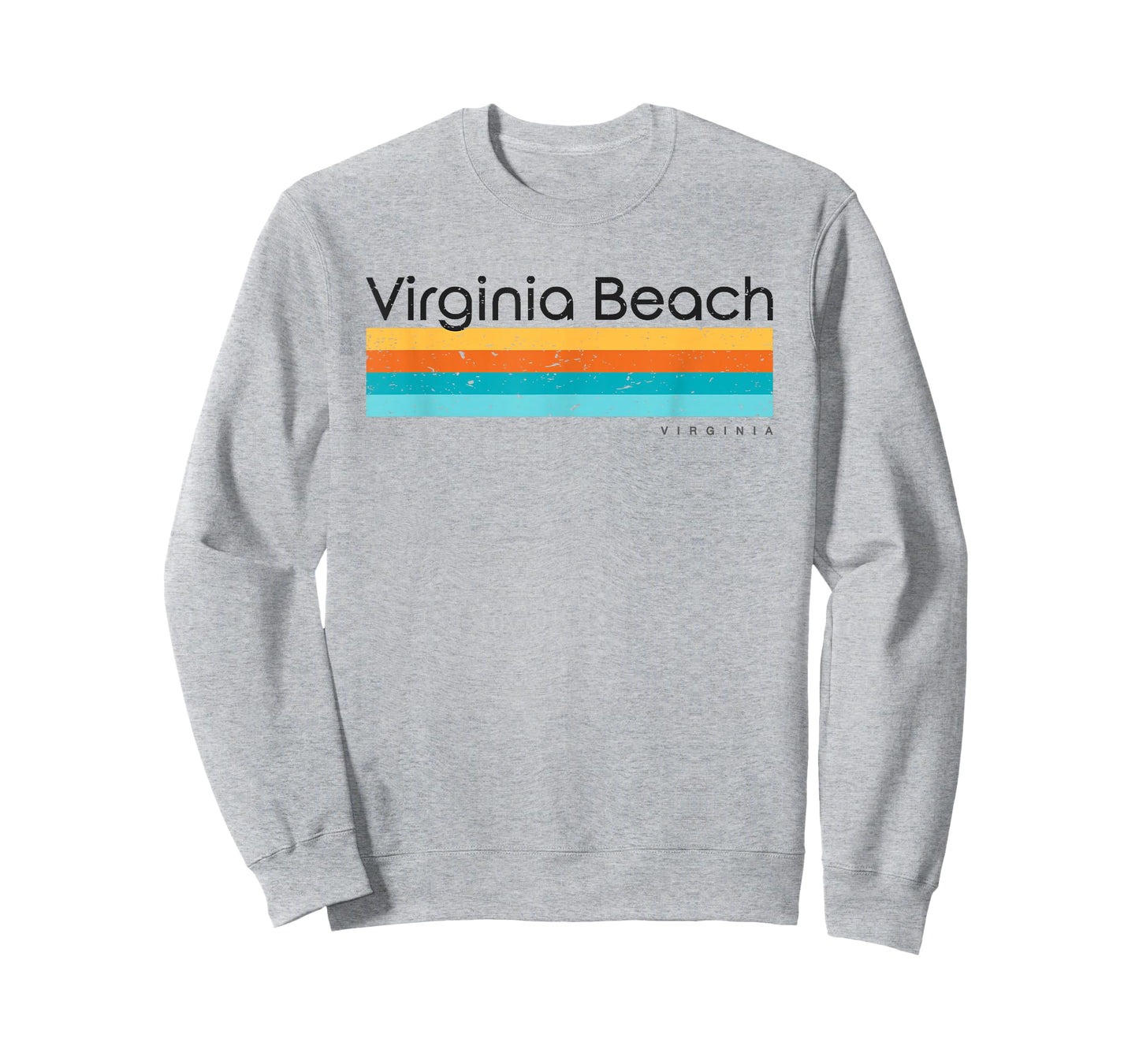 Vintage Virginia Beach Virginia VA Retro Design T-Shirt
